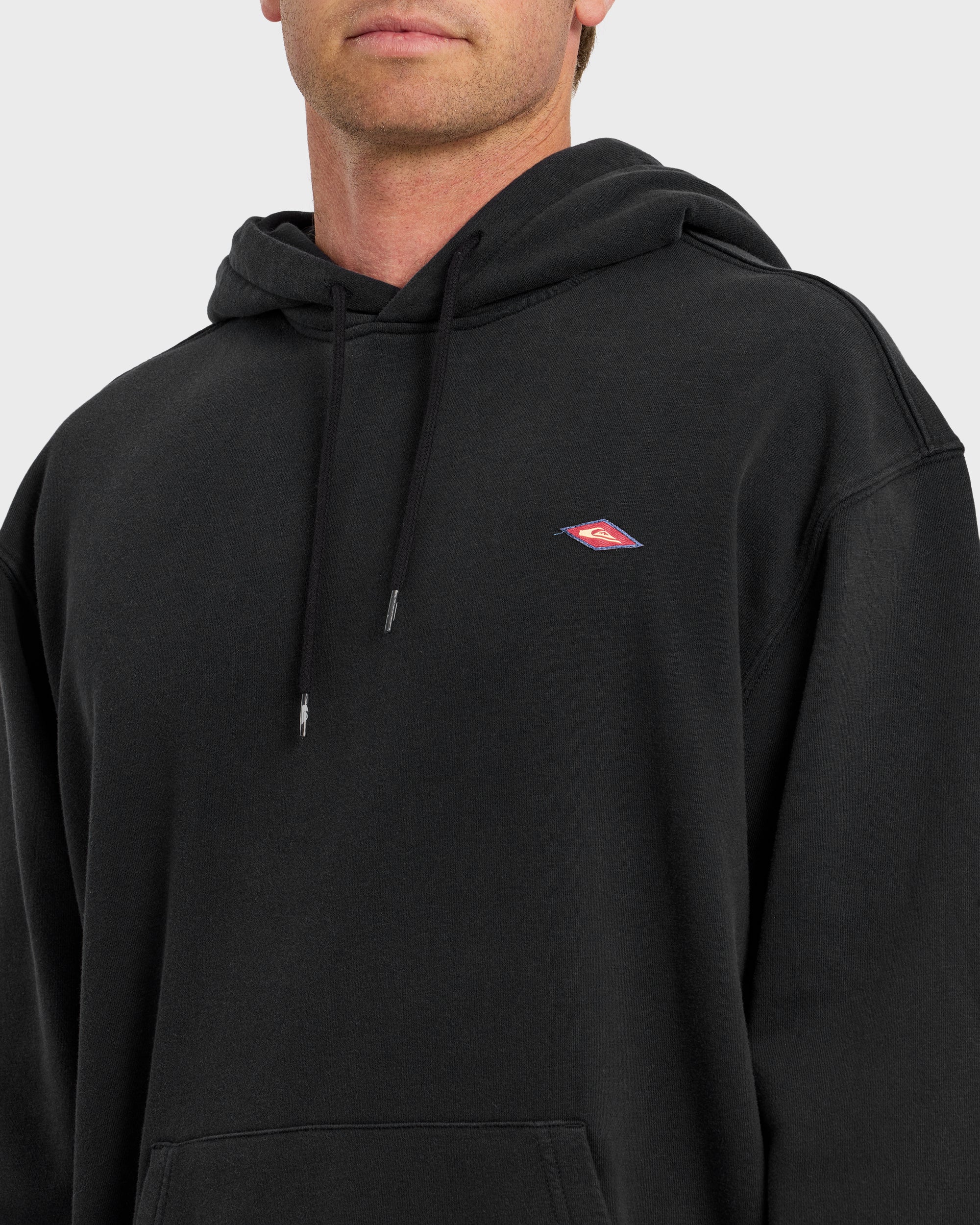 Saltwater Mineral Wash Pullover Hoodie - Anthracite - Image 5