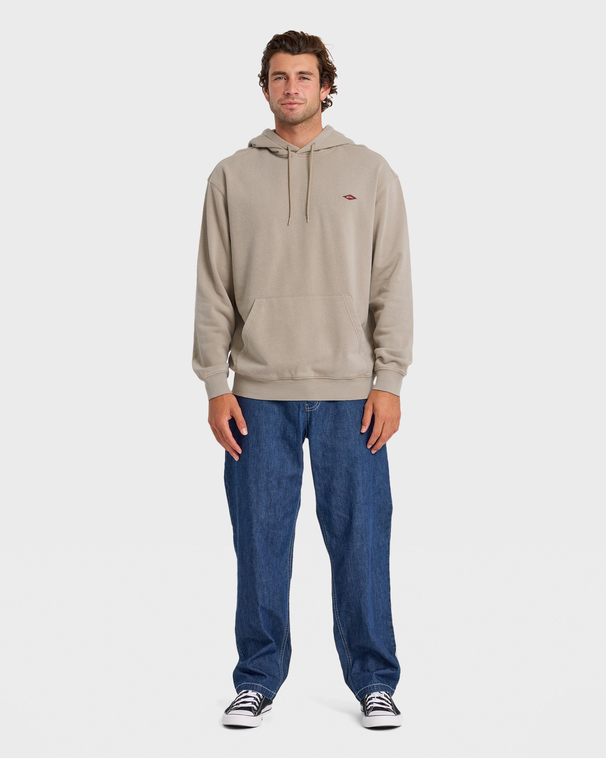 Saltwater Mineral Wash Pullover Hoodie - Seneca Rock - Image 3