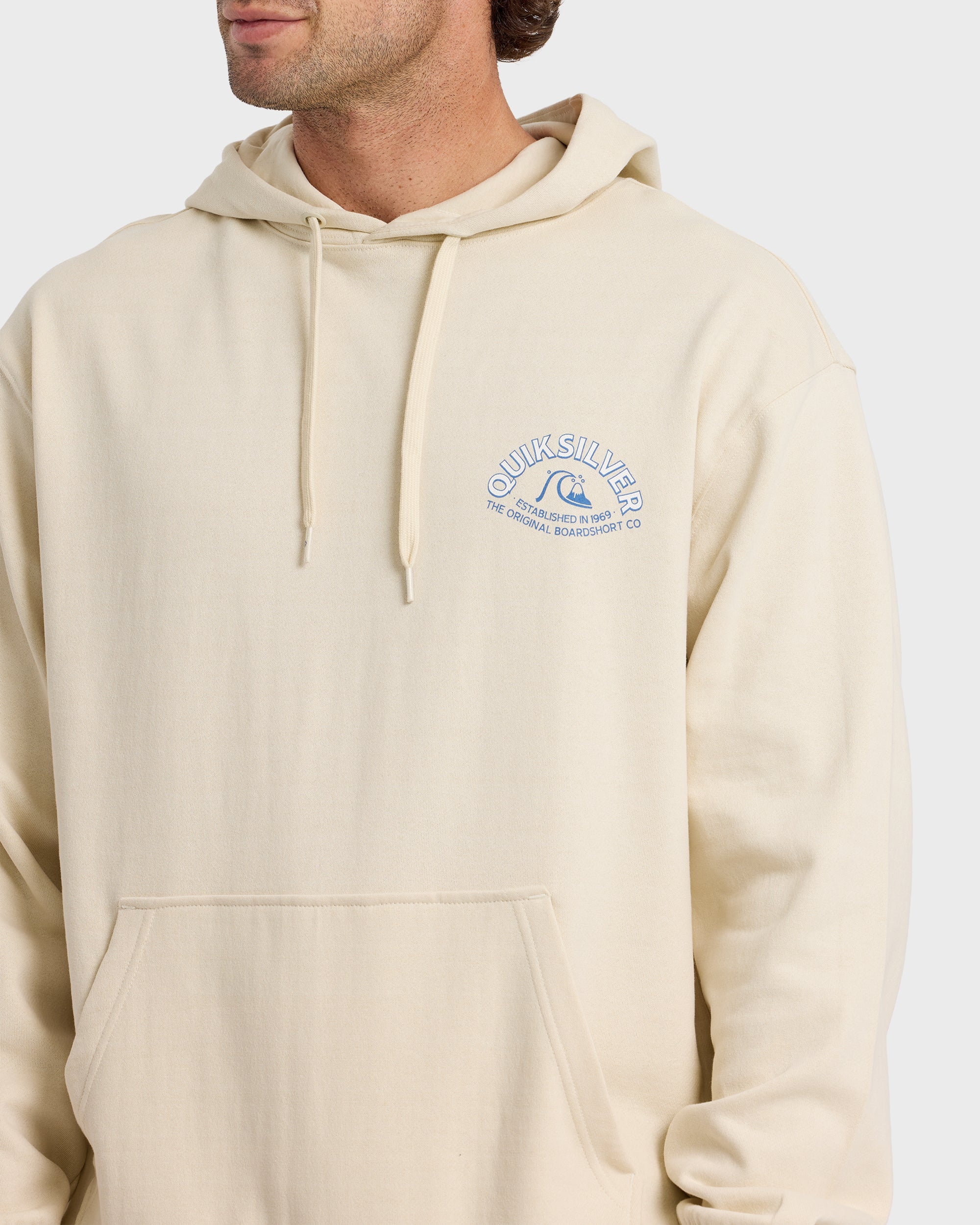 Graphic Pullover Hoodie - Bone White - Image 5