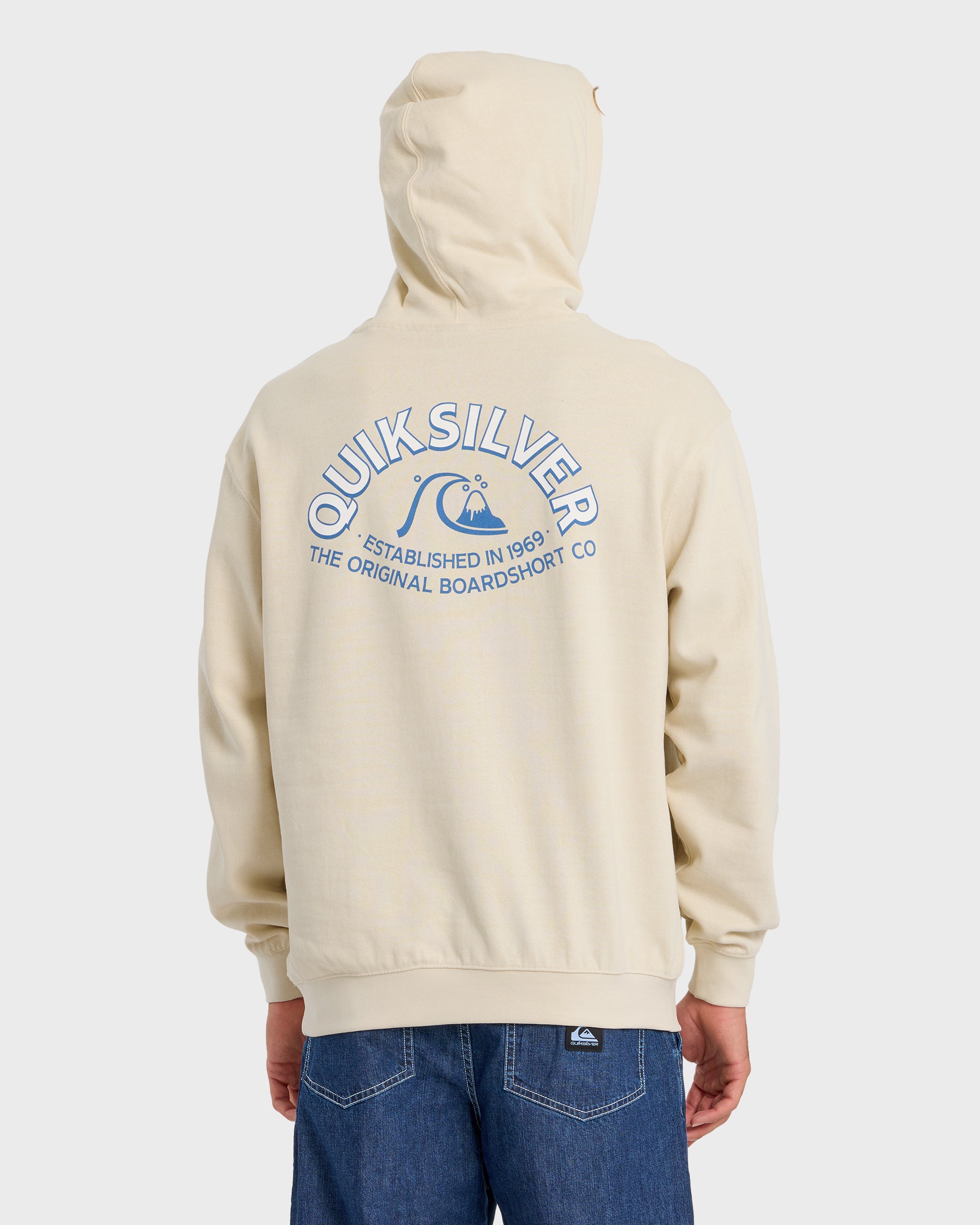 Graphic Pullover Hoodie - Bone White - Image 2