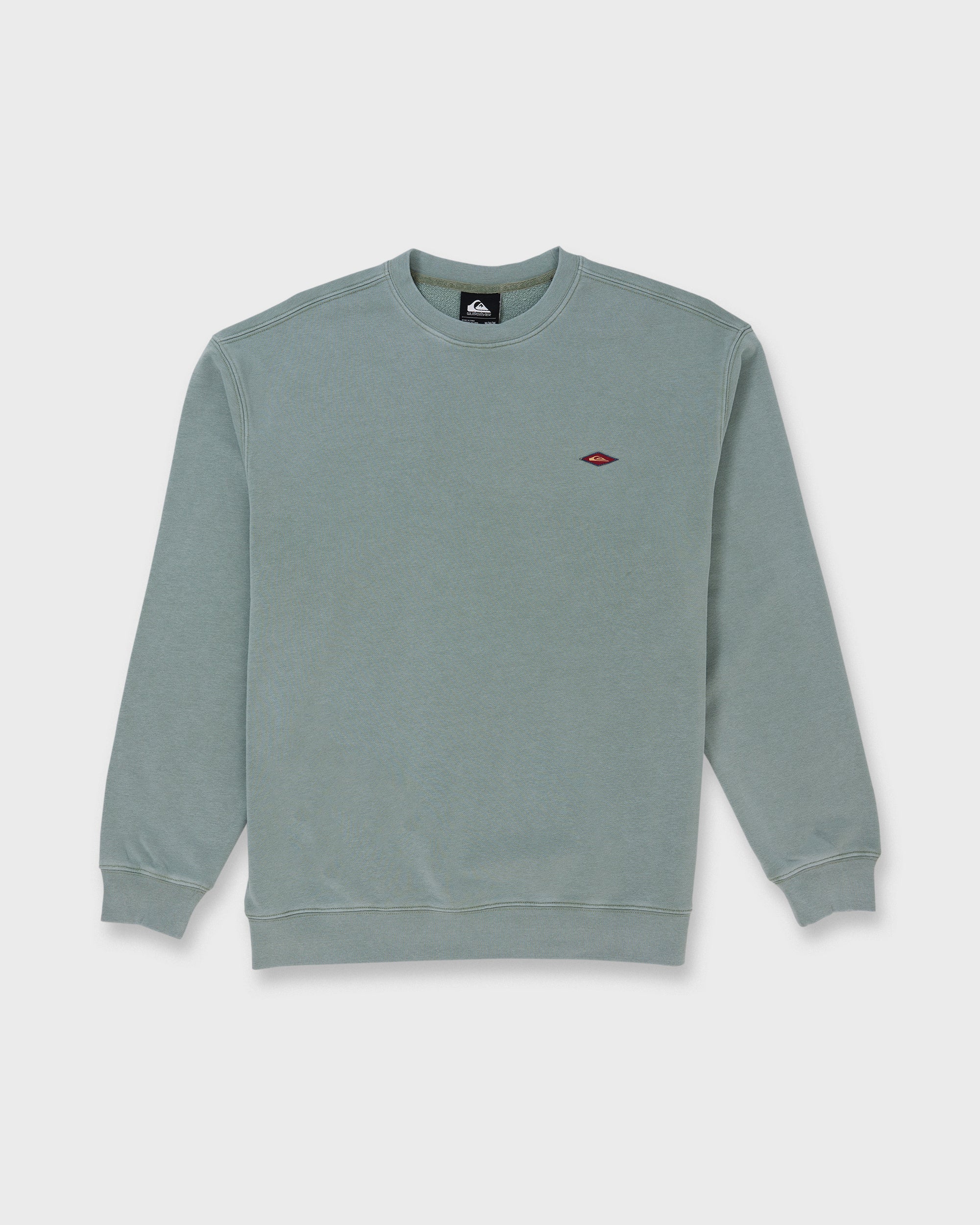 Saltwater Mineral Wash Crewneck Sweatshirt - Lily Pad - Image 6