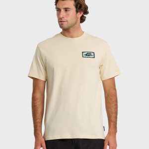 Serenity Splash Short Sleeve T-Shirt - Bone White