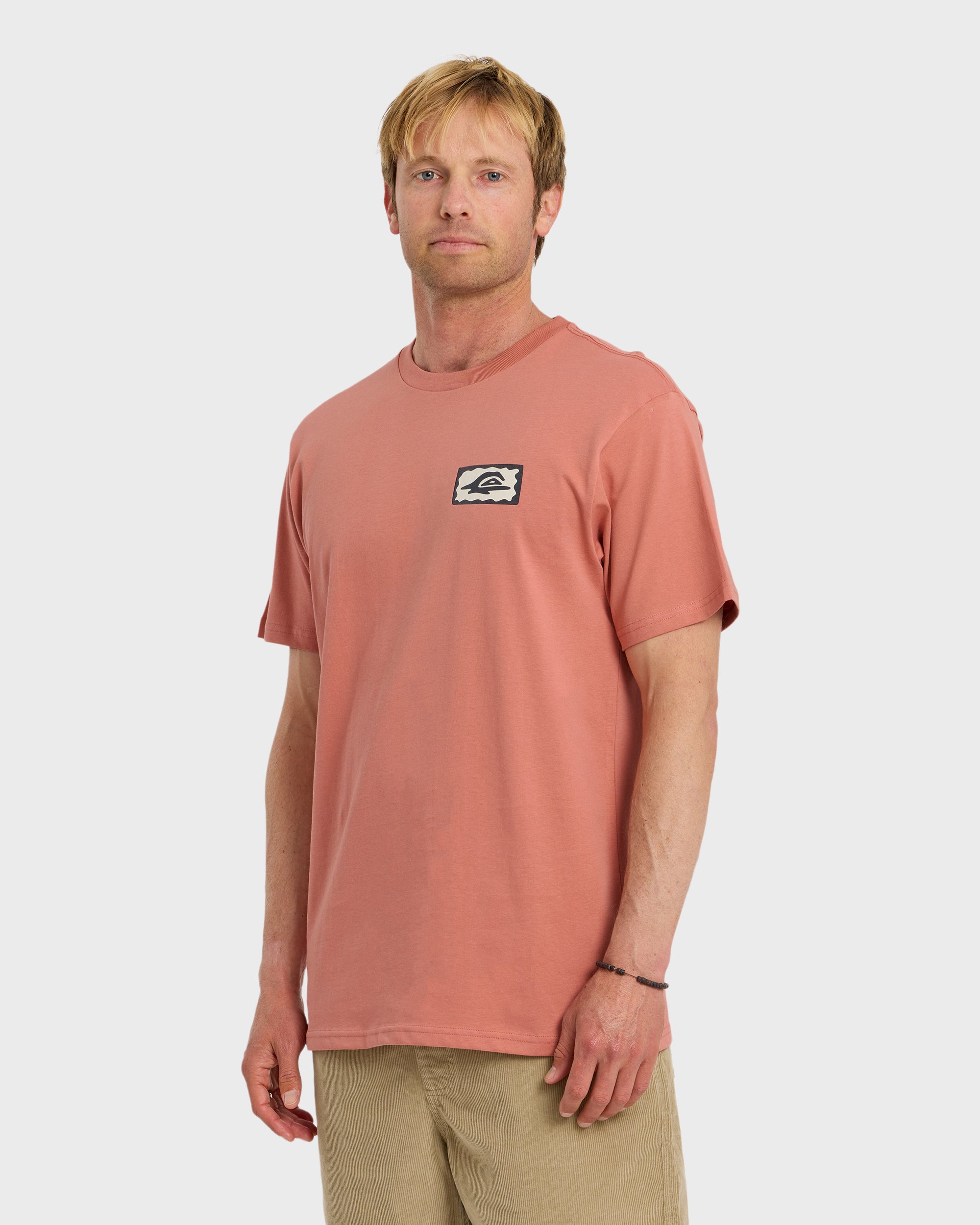 Serenity Splash Short Sleeve T-Shirt - Desert Sand - Image 4
