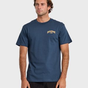 Diamond Arch Classic Short Sleeve T-Shirt - Dark Denim