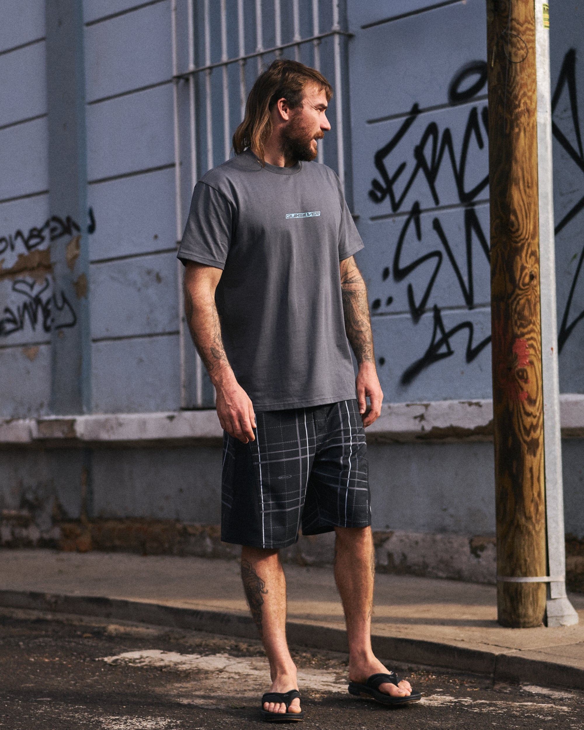 Omni Yin Short Sleeve T-Shirt - Iron Gate - Image 2
