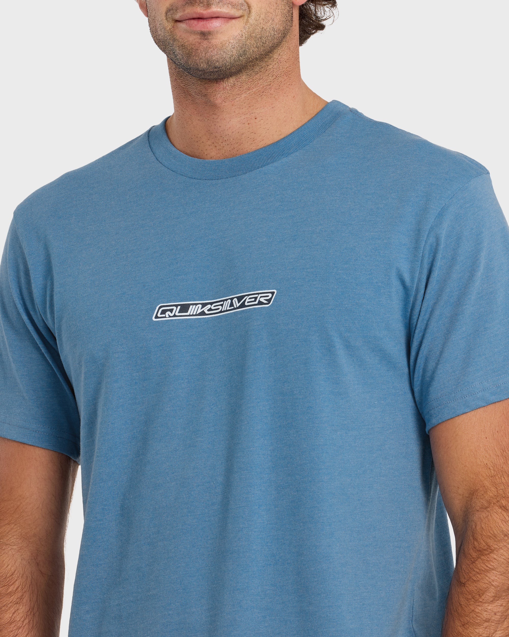 Omni Yin Short Sleeve T-Shirt - Riviera Heather - Image 5