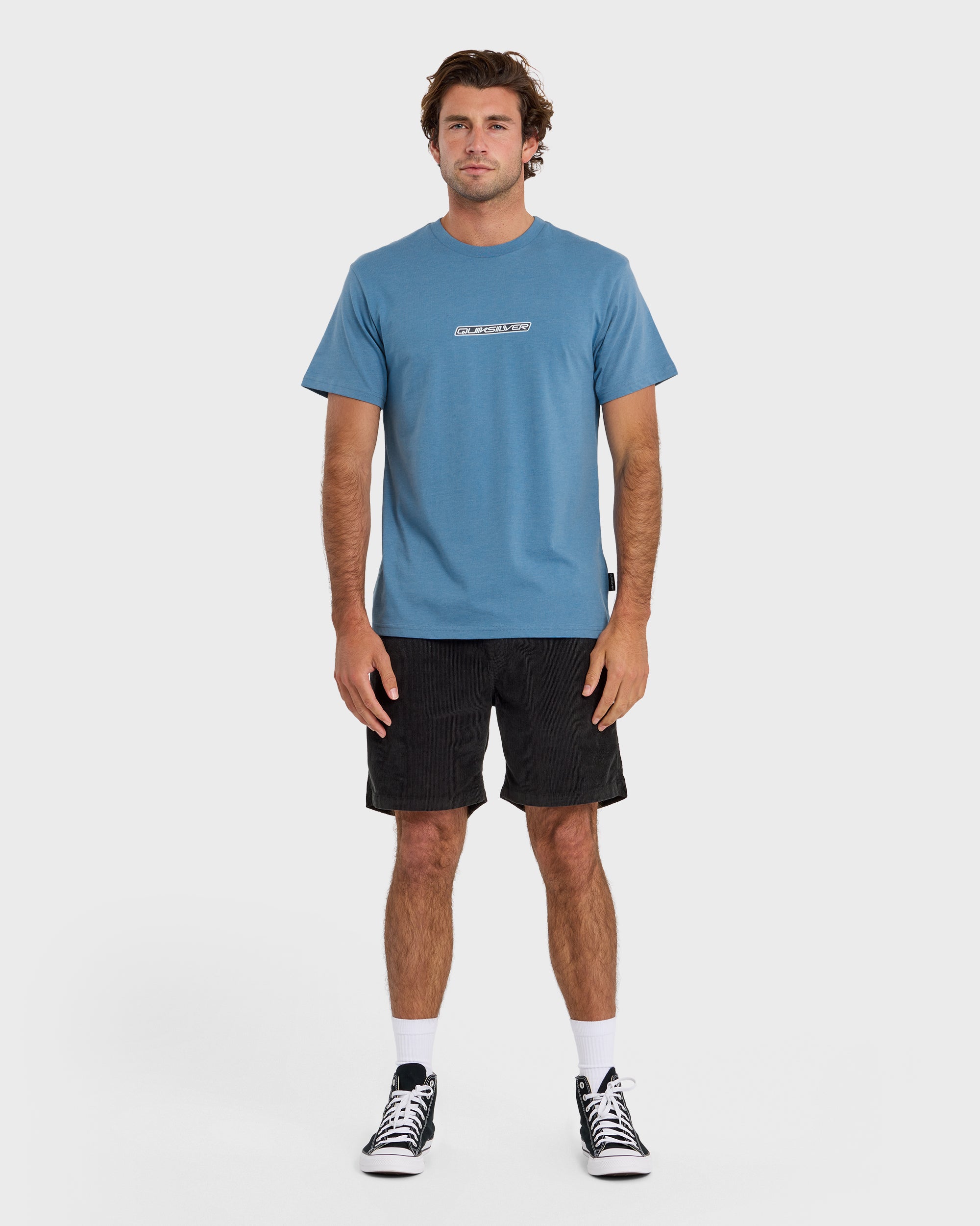 Omni Yin Short Sleeve T-Shirt - Riviera Heather - Image 3