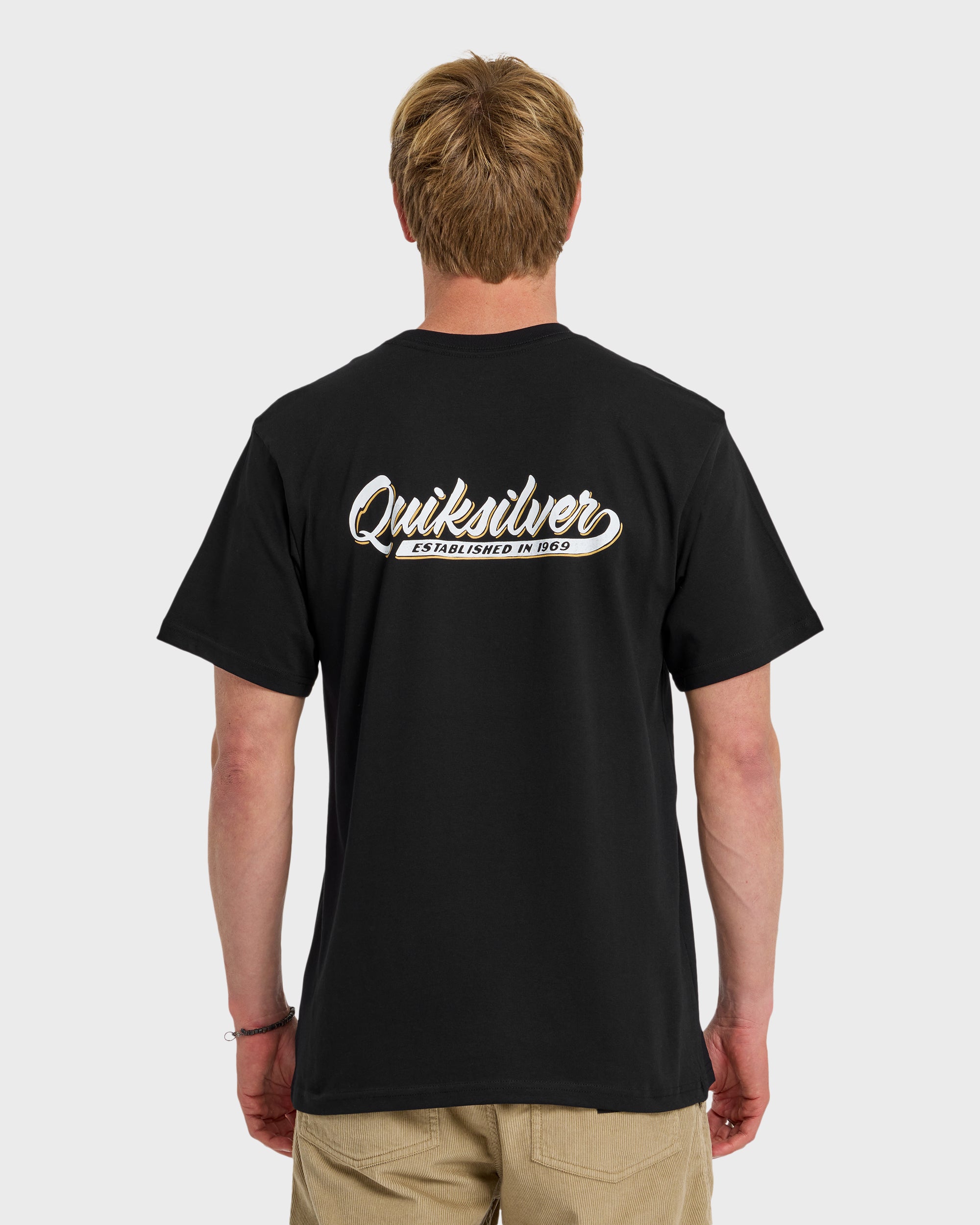 Thick To Thin Graphic Short Sleeve T-Shirt - Black - Image 2