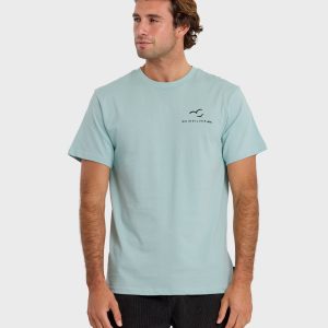 Happy Trails Short Sleeve T-Shirt - Blue Haze