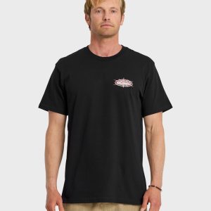 Solar Flares Short Sleeve T-Shirt - Black