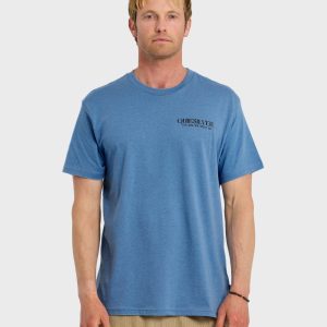 Free Flow Short Sleeve T-Shirt - Riviera Heather