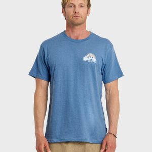 Wave Primitive Classic Short Sleeve T-Shirt - Riviera Heather