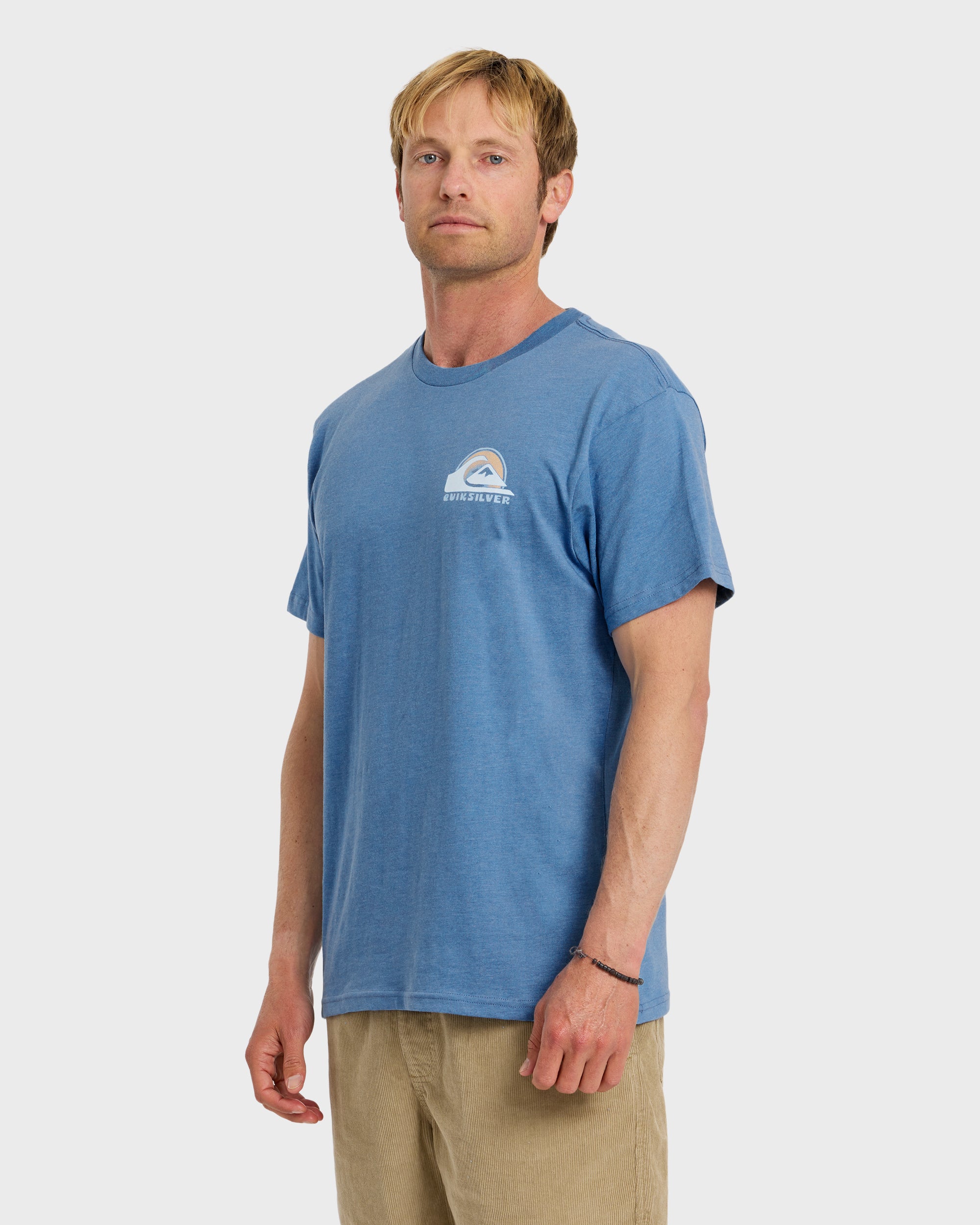 Wave Primitive Classic Short Sleeve T-Shirt - Riviera Heather - Image 4