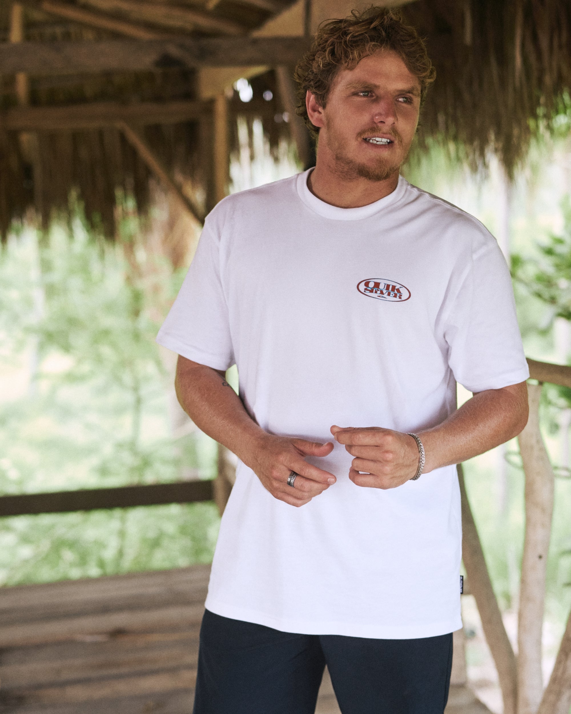 Blends Short Sleeve T-Shirt - White - Image 2