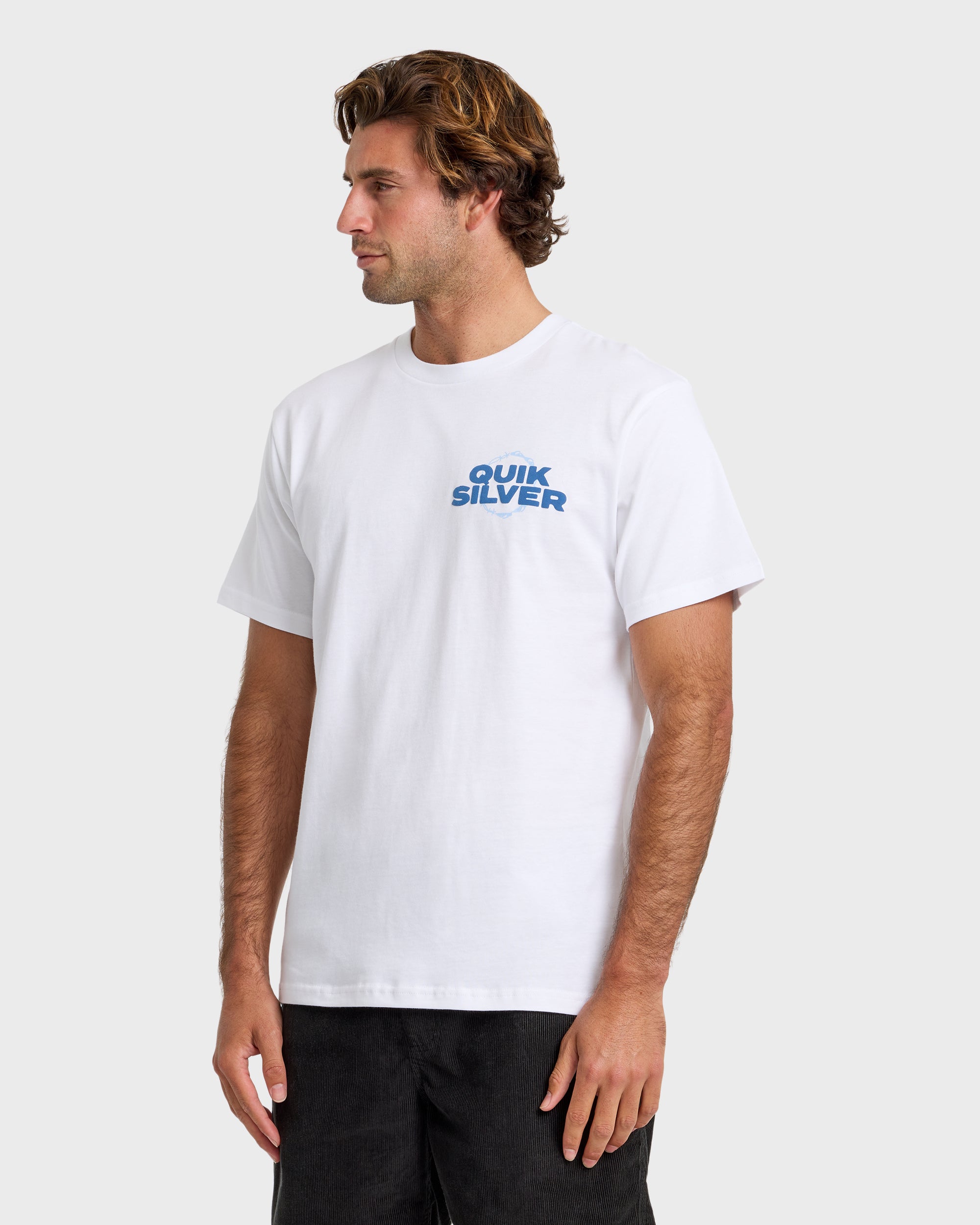 Eternal Circle Short Sleeve T-Shirt - White - Image 4