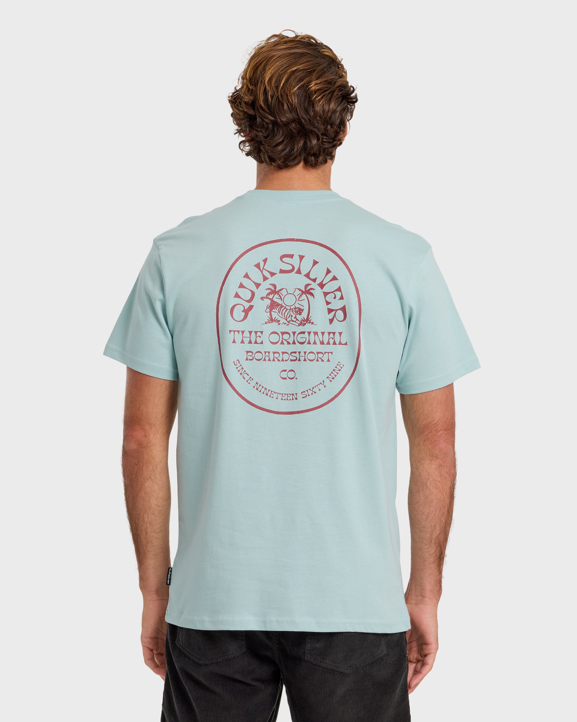 In The Wild Classic Short Sleeve T-Shirt - Blue Haze - Image 2