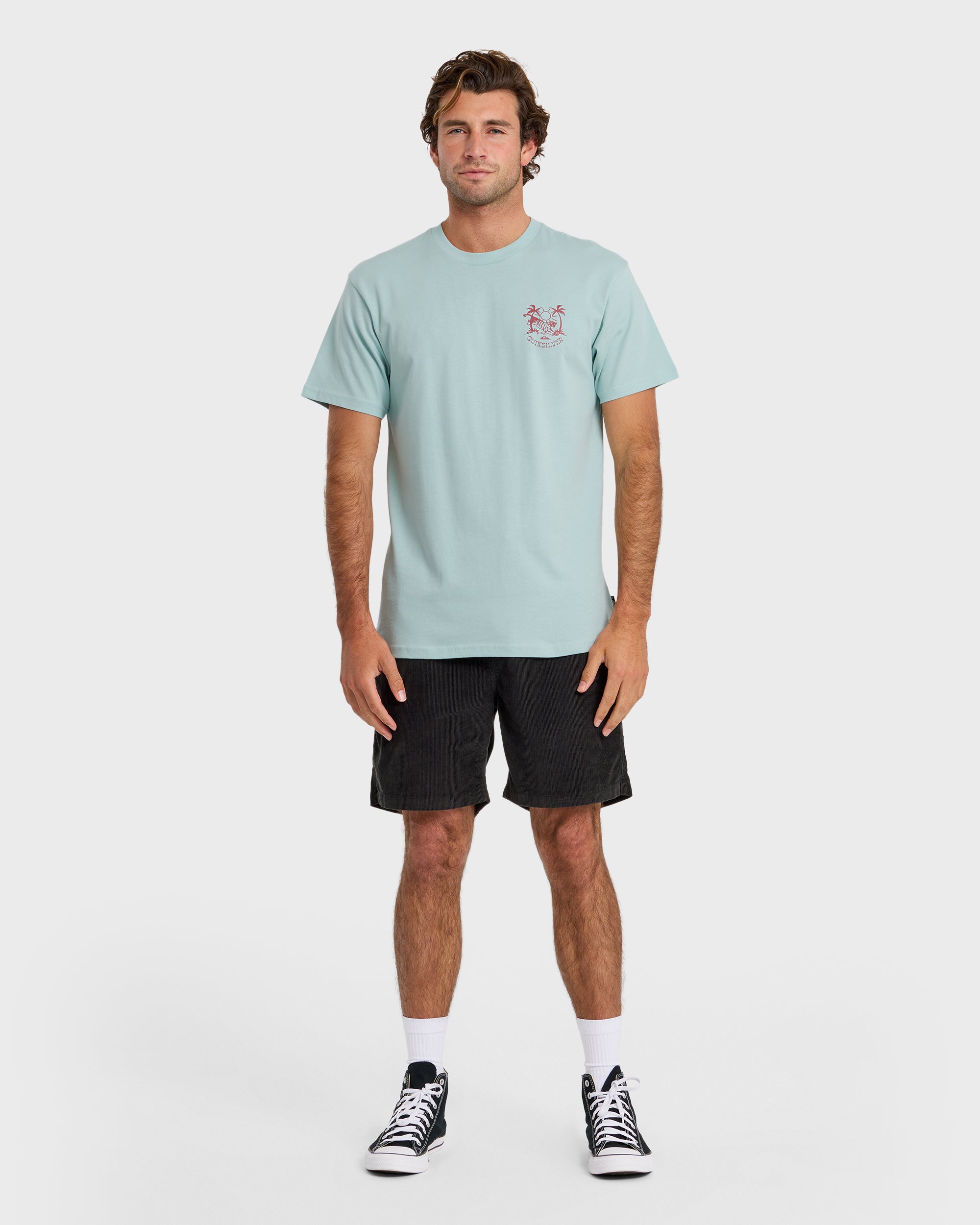 In The Wild Classic Short Sleeve T-Shirt - Blue Haze - Image 3