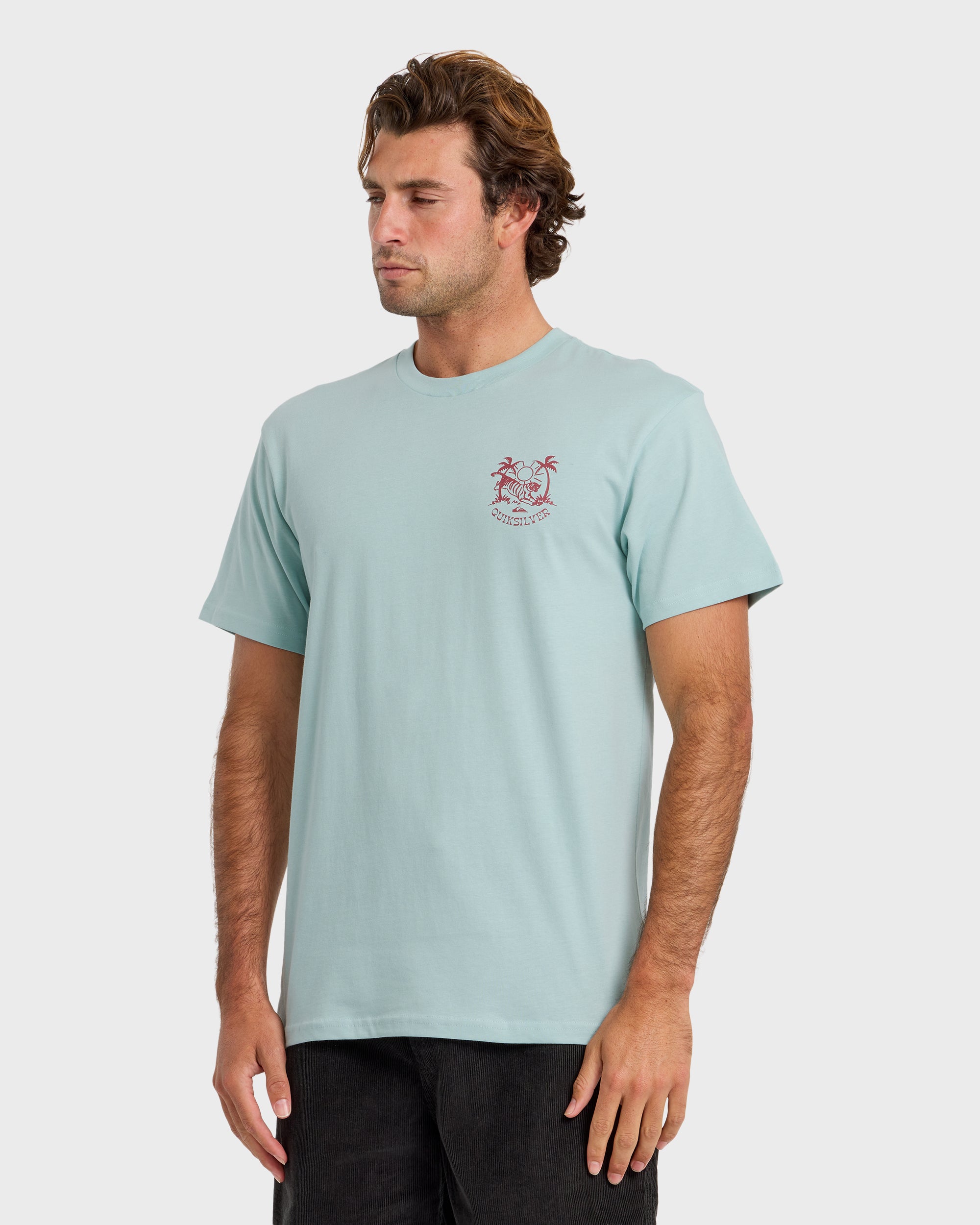 In The Wild Classic Short Sleeve T-Shirt - Blue Haze - Image 4