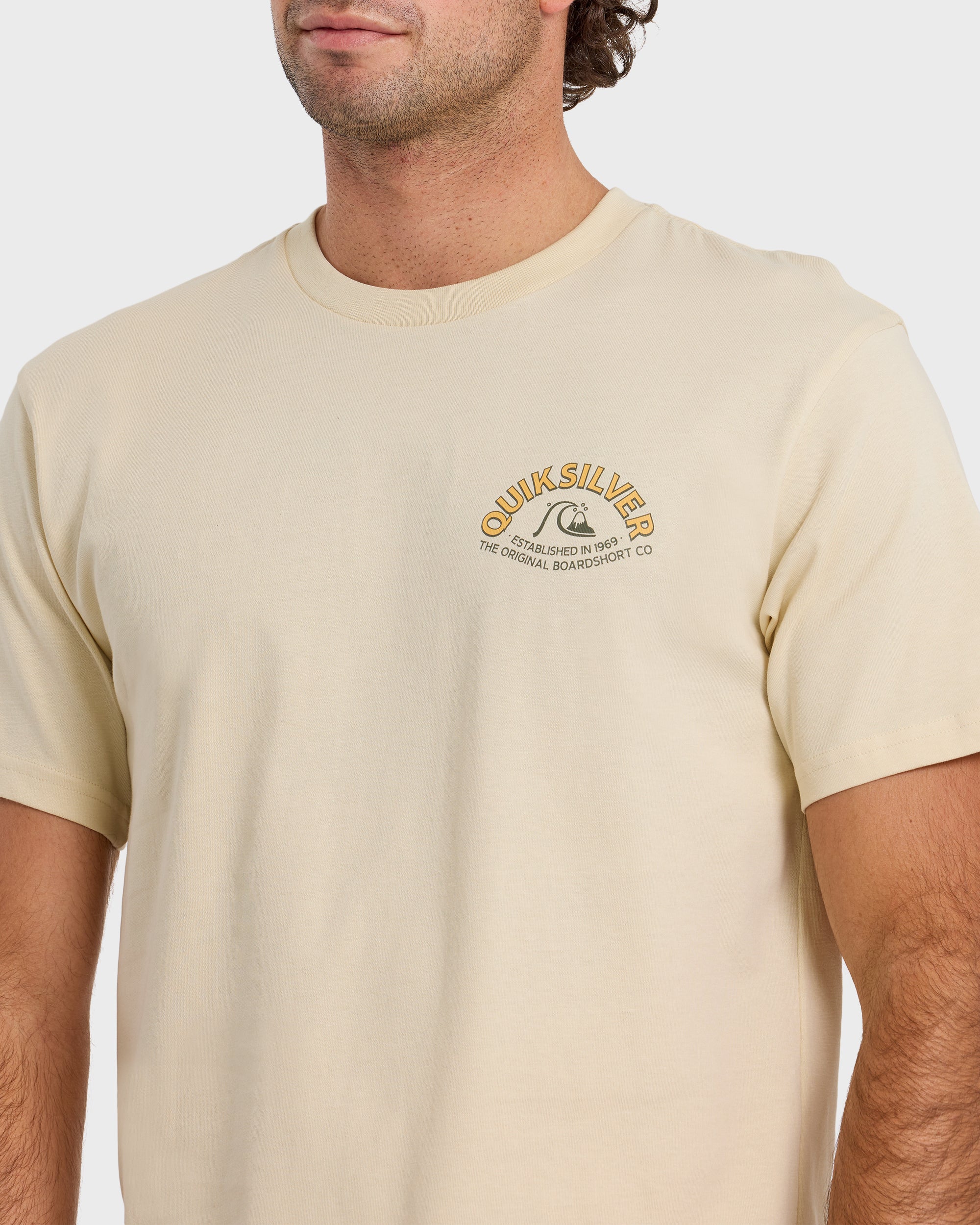 Bubble Arch Short Sleeve T-Shirt - Bone White - Image 5