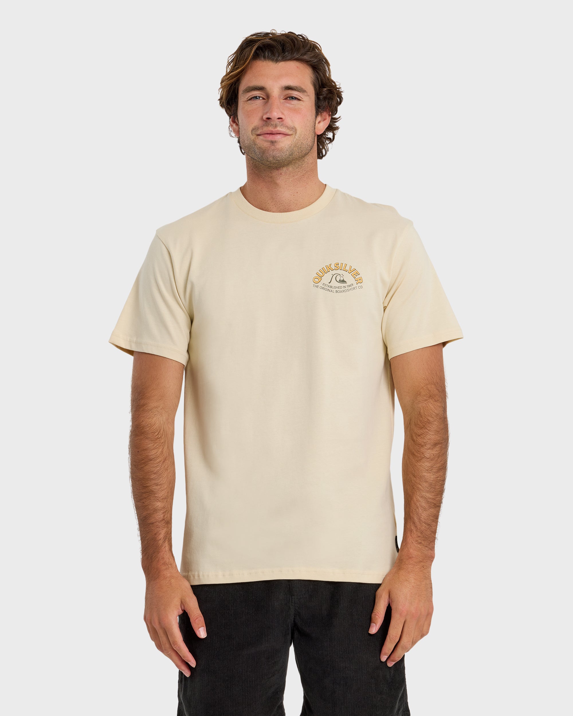 Bubble Arch Short Sleeve T-Shirt - Bone White