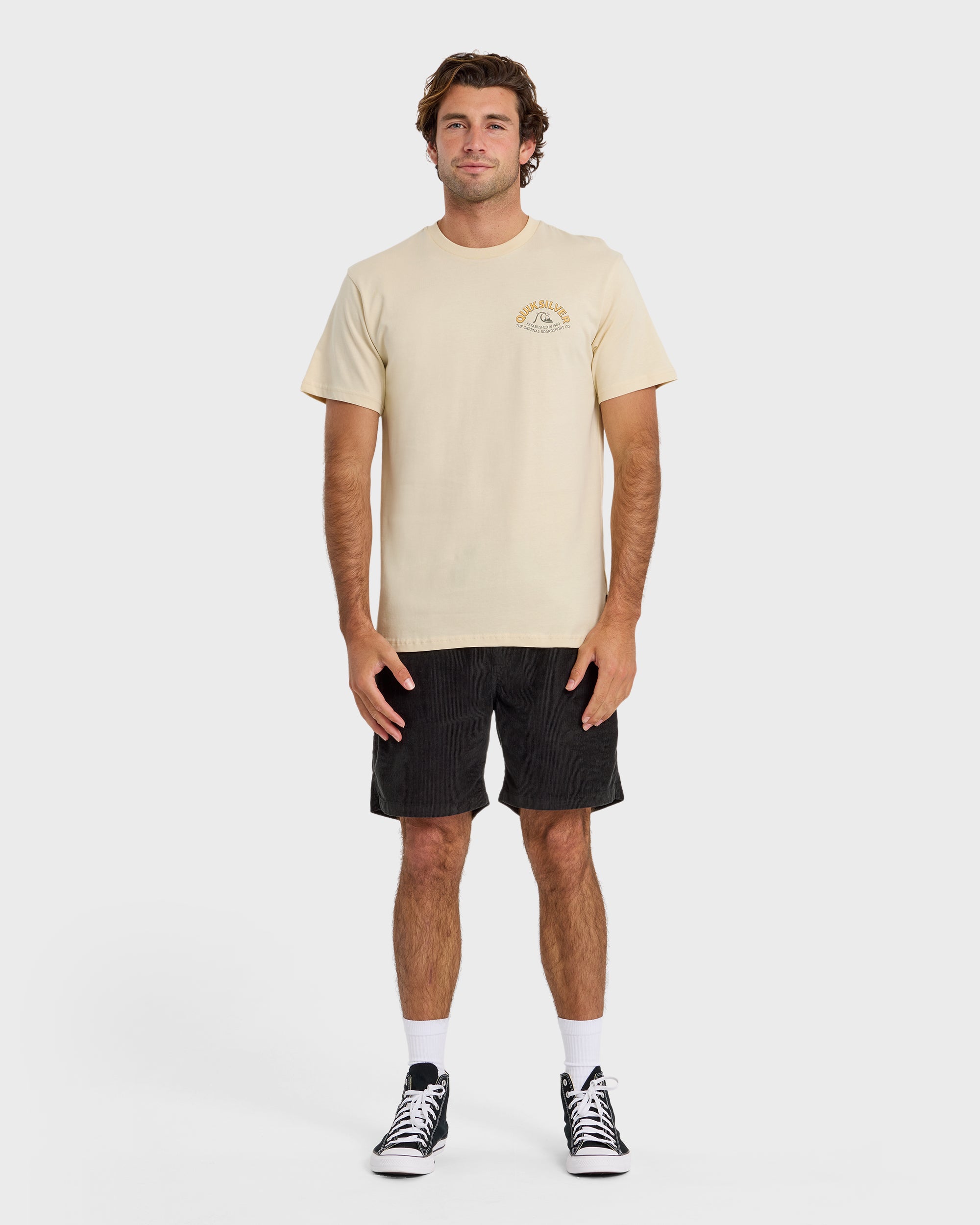Bubble Arch Short Sleeve T-Shirt - Bone White - Image 3