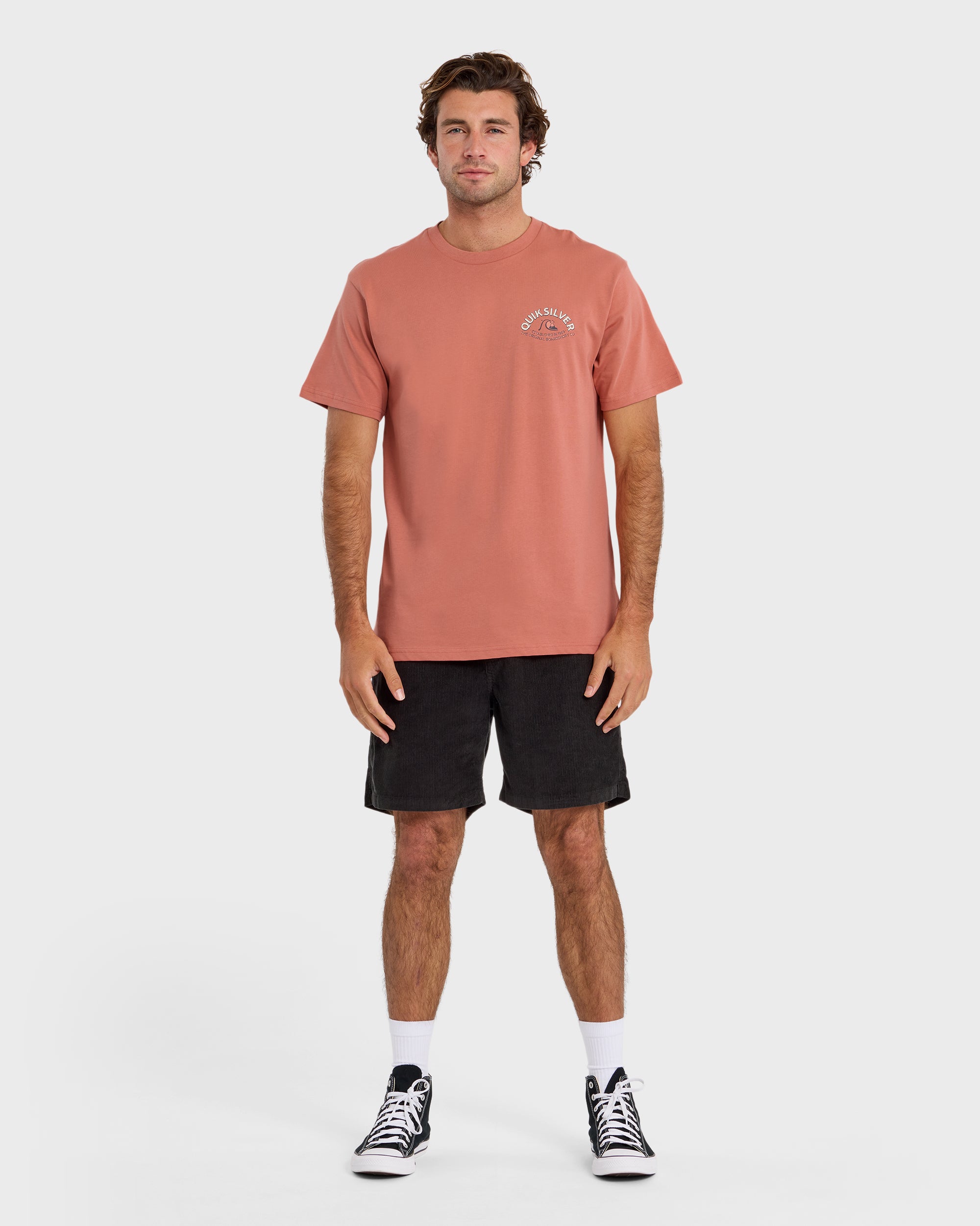 Bubble Arch Short Sleeve T-Shirt - Desert Sand - Image 3