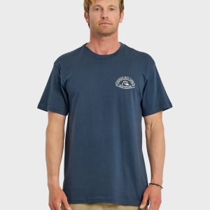Bubble Arch Short Sleeve T-Shirt - Dark Denim