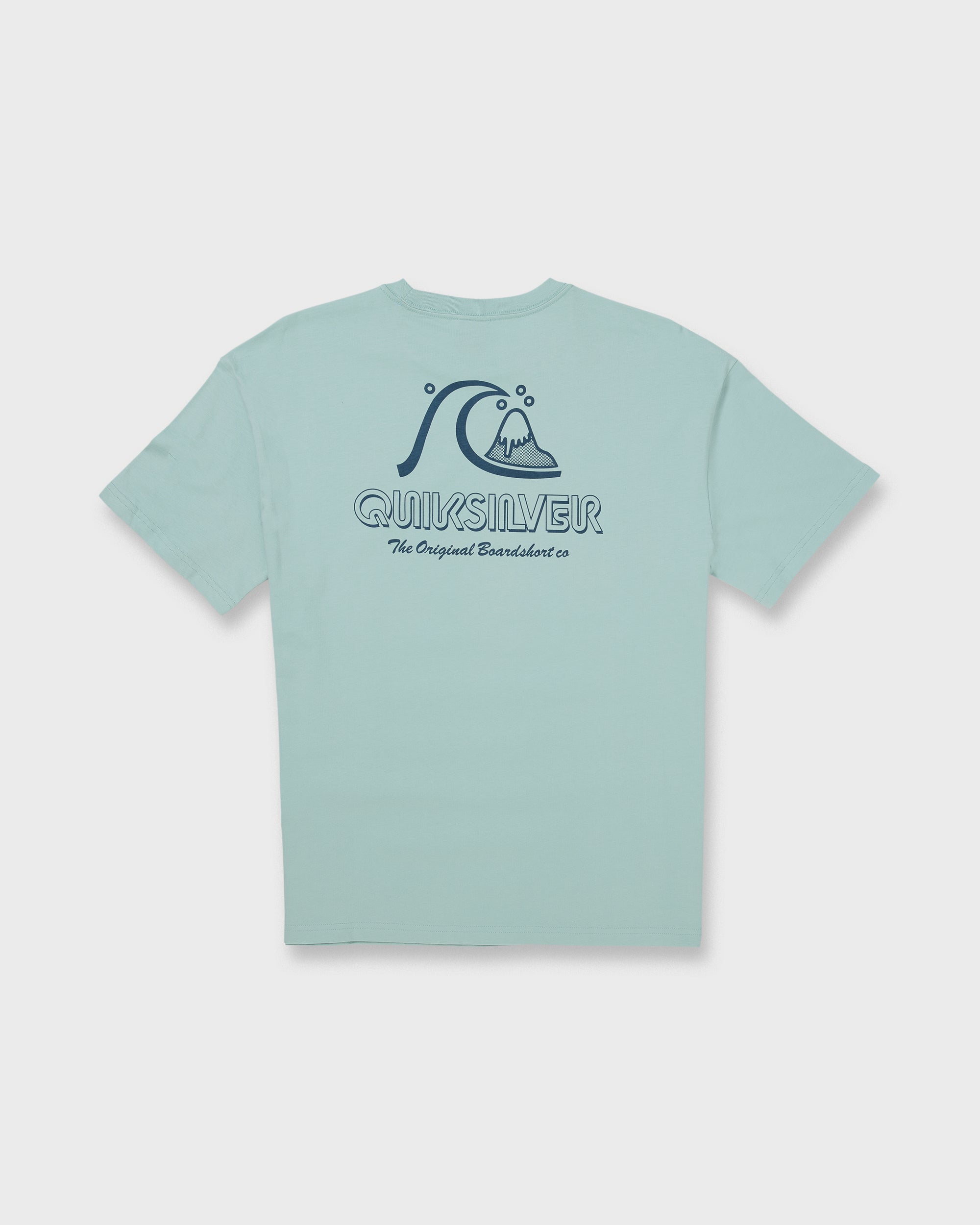 Vintage Bubble Originals Oversized Short Sleeve Graphic T-Shirt - Blue Haze - Image 7