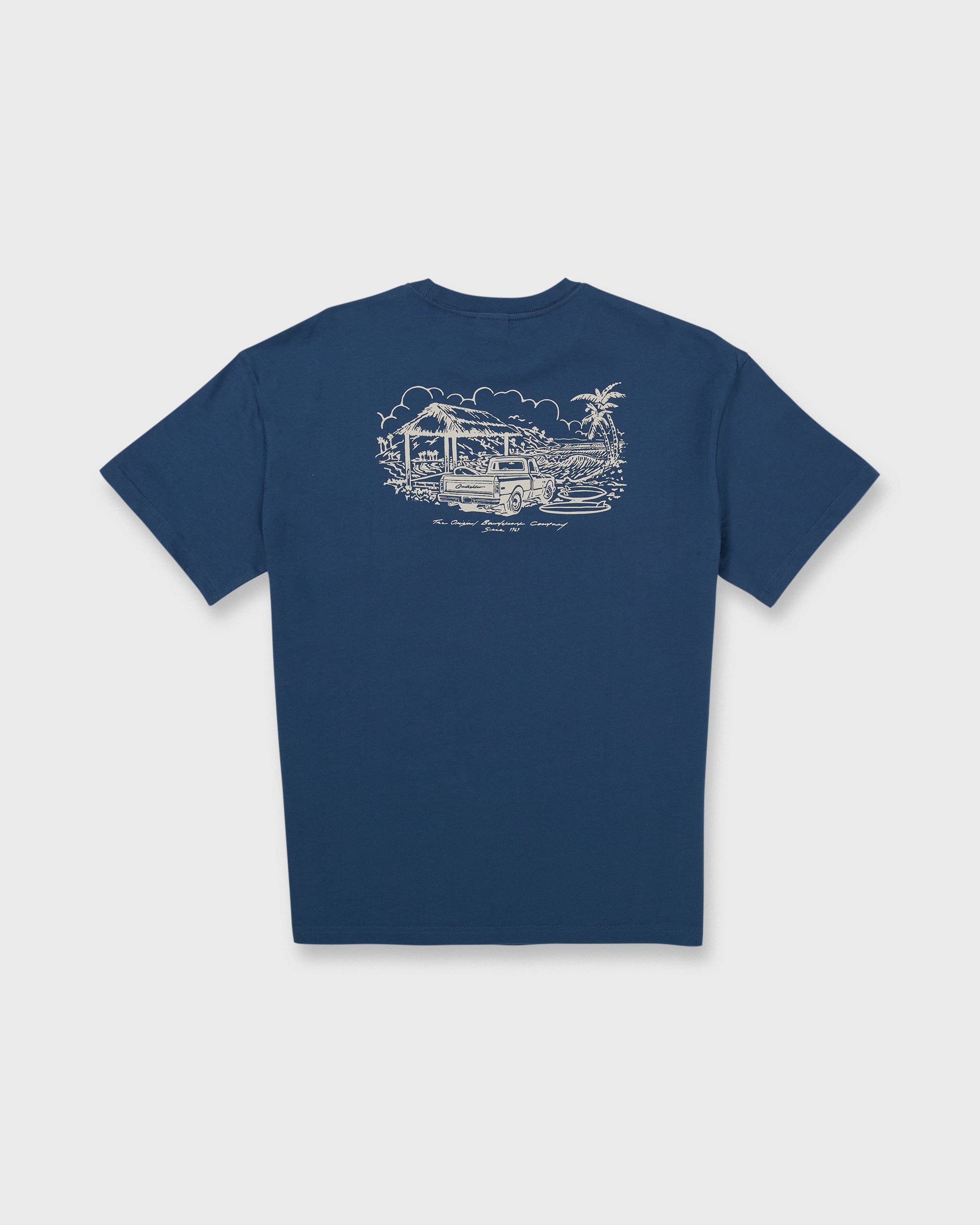 Get Out There Originals Oversized Short Sleeve T-Shirt - Dark Denim - Image 7
