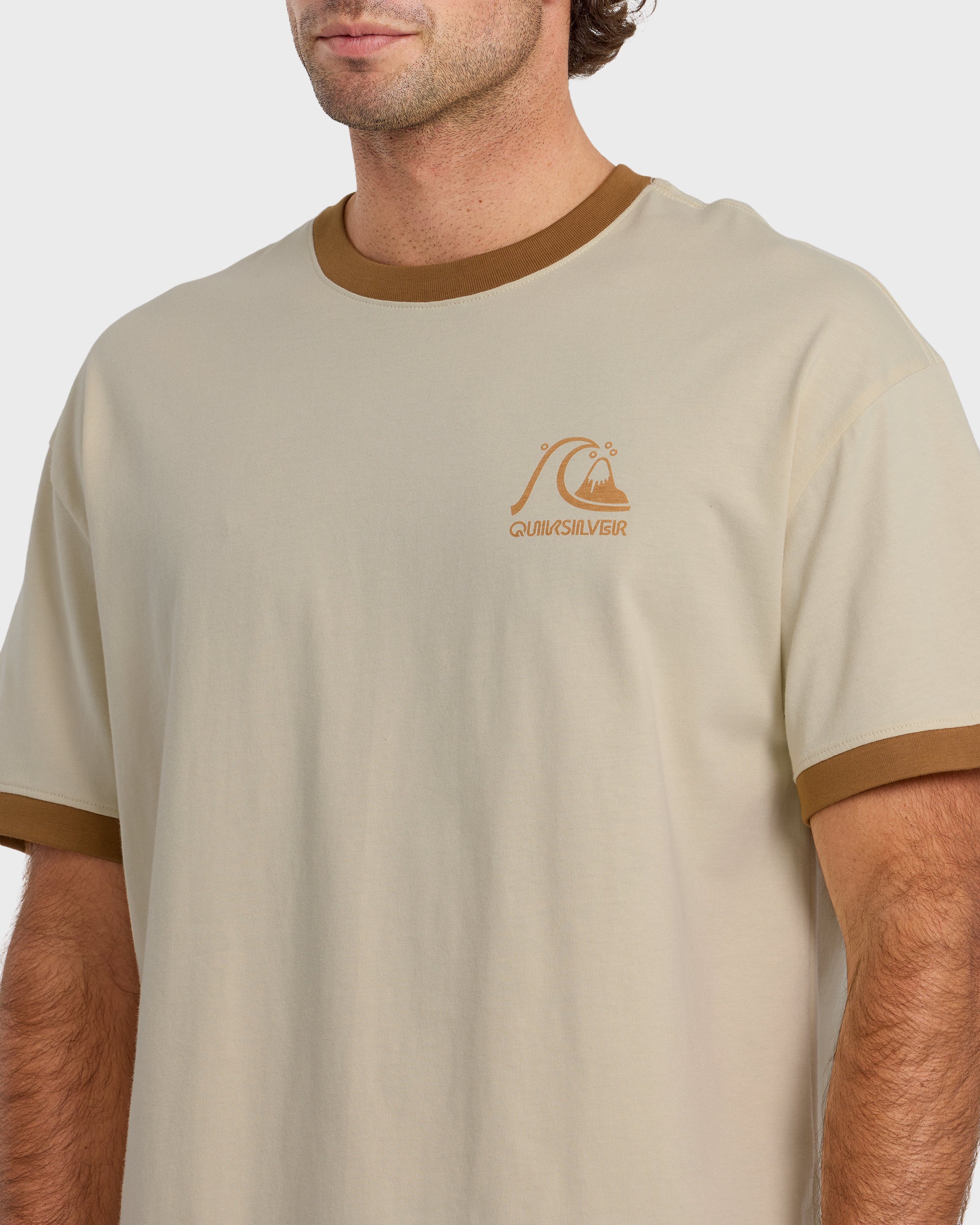 Originals Ringer Oversized Short Sleeve T-Shirt - Tobacco - Image 5