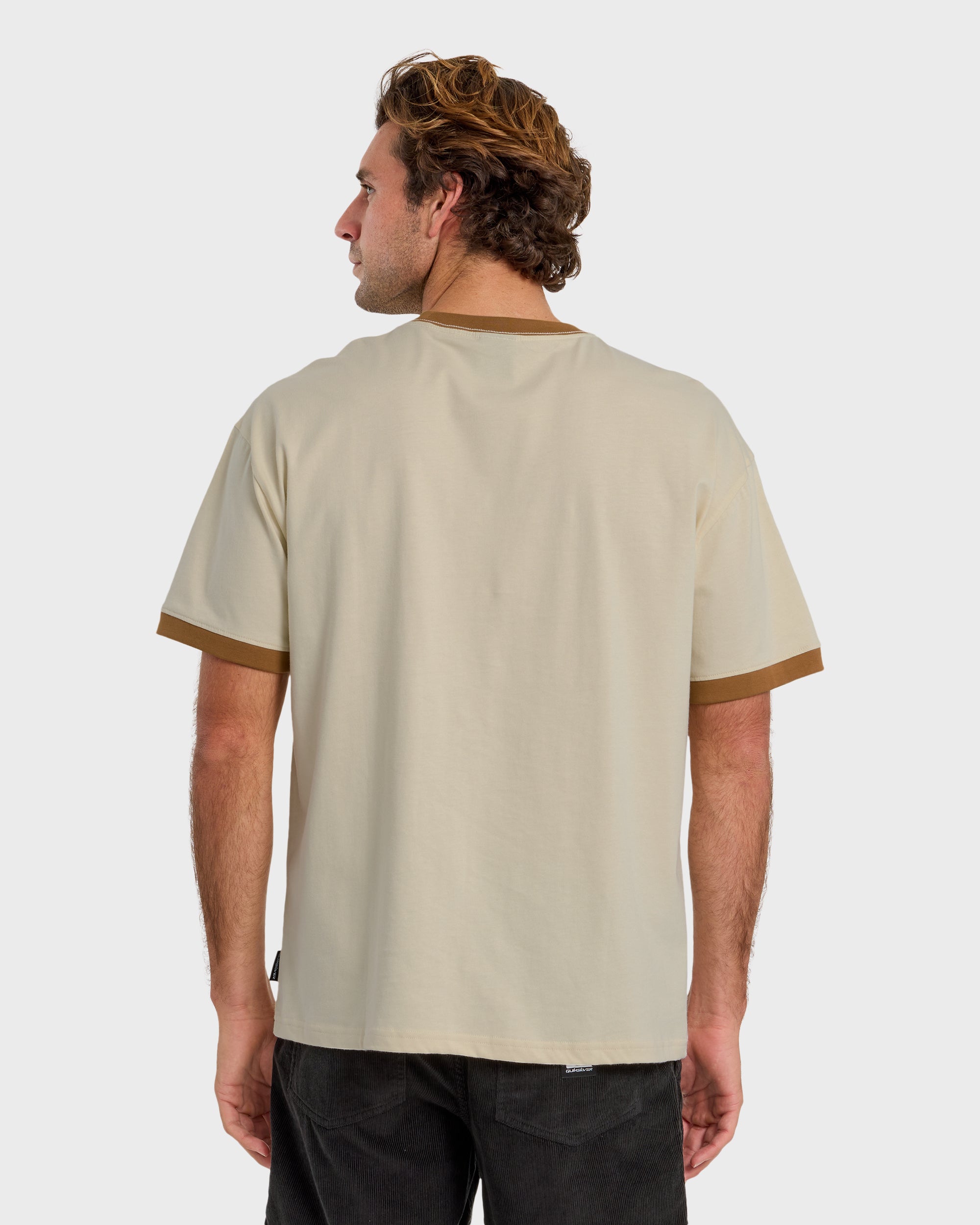 Originals Ringer Oversized Short Sleeve T-Shirt - Tobacco - Image 2