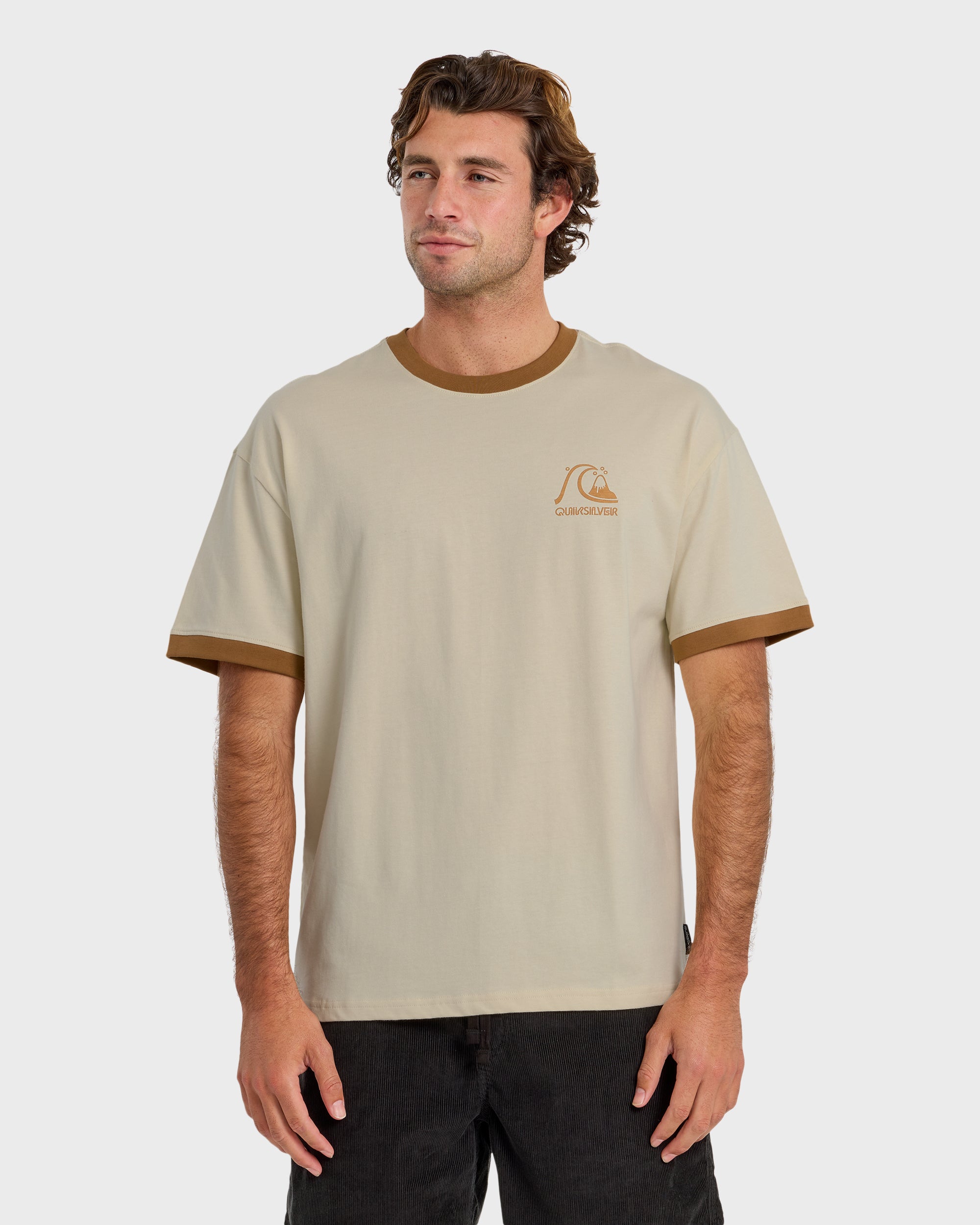 Originals Ringer Oversized Short Sleeve T-Shirt - Tobacco