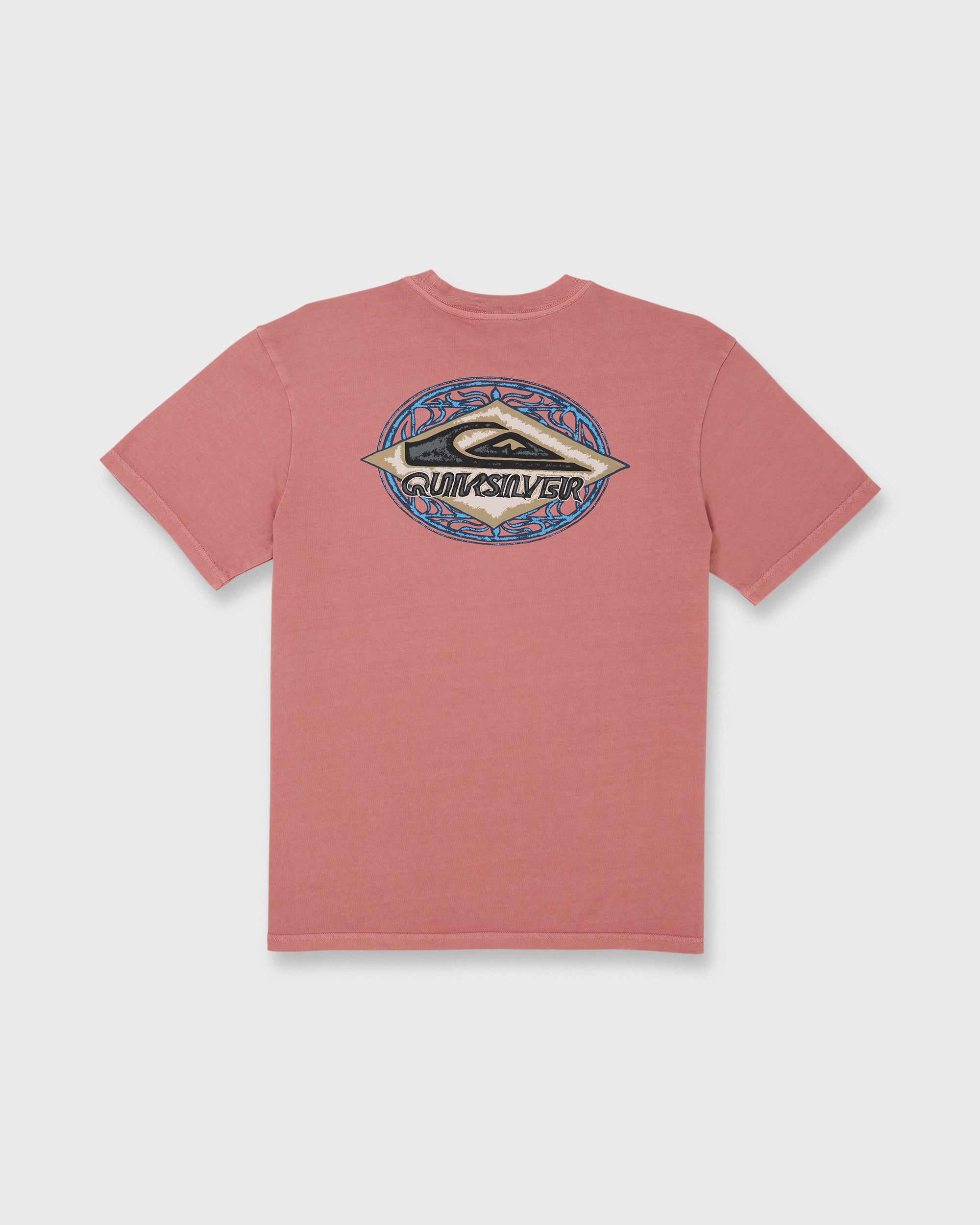 Foil Stamp Pigment-Dyed Short Sleeve T-Shirt - Desert Sand - Image 7