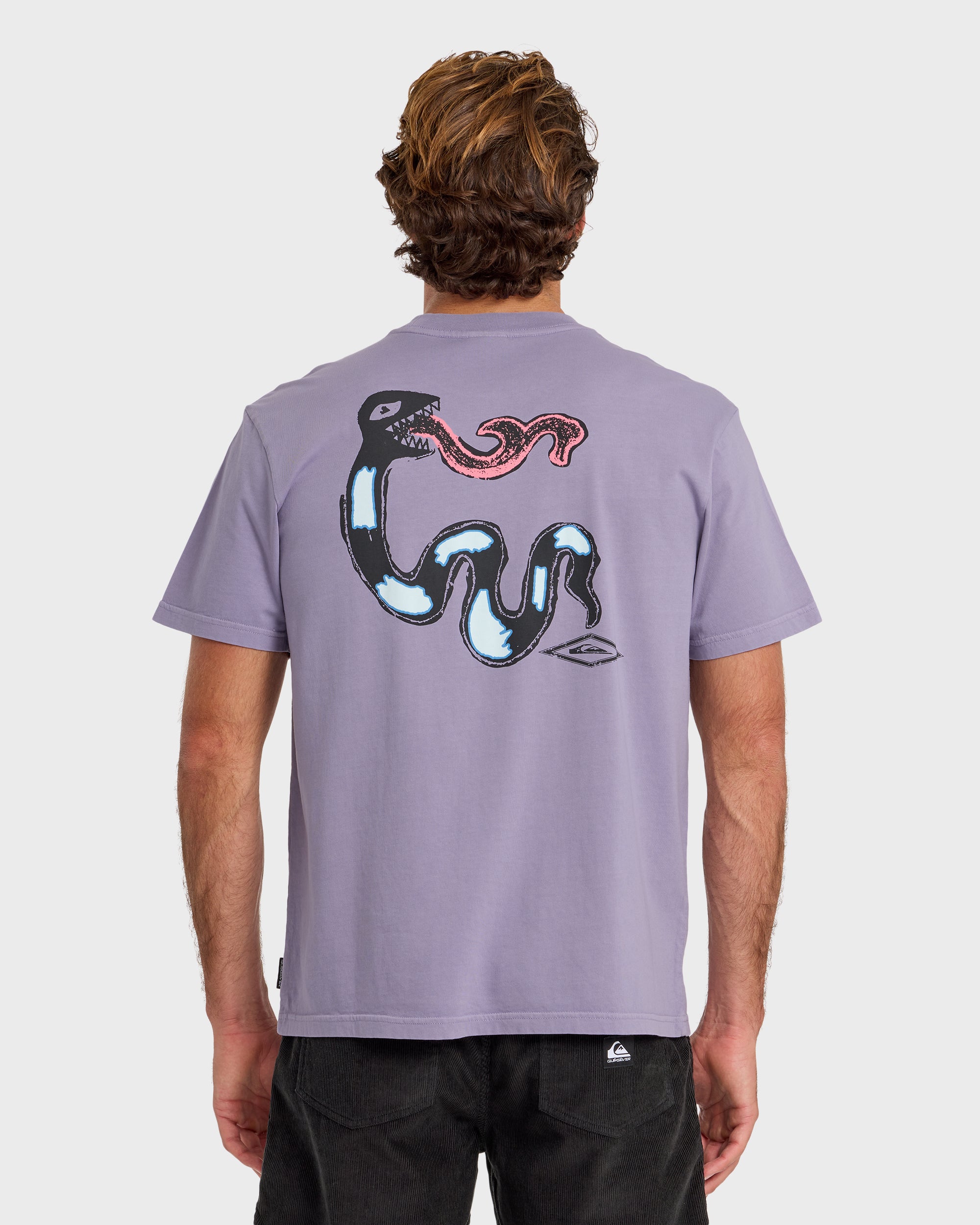 Snake Bite Pigment Dyed Short Sleeve T-Shirt - Daybreak - Image 2