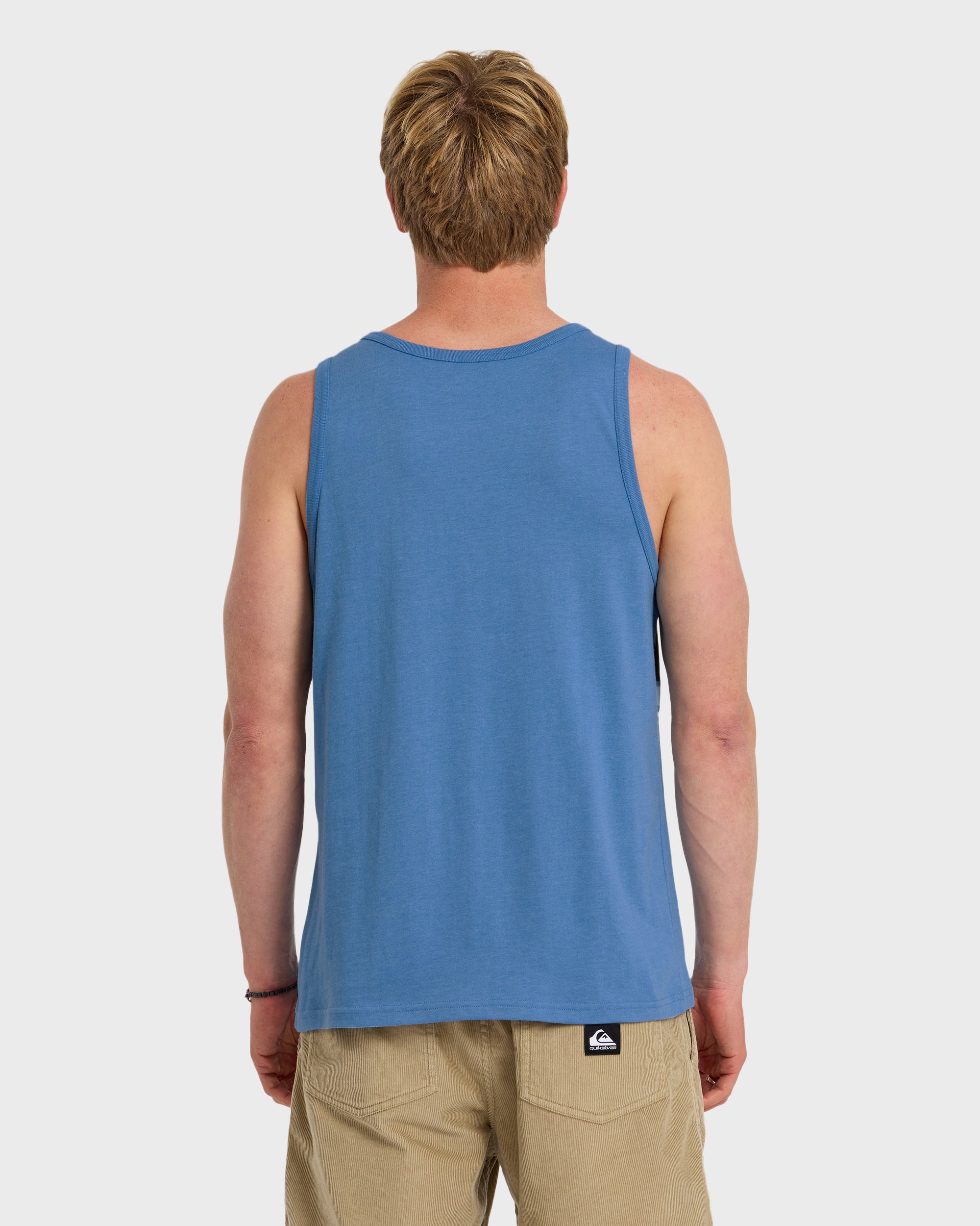 Floater Stripe Tank - Riviera Heather - Image 2