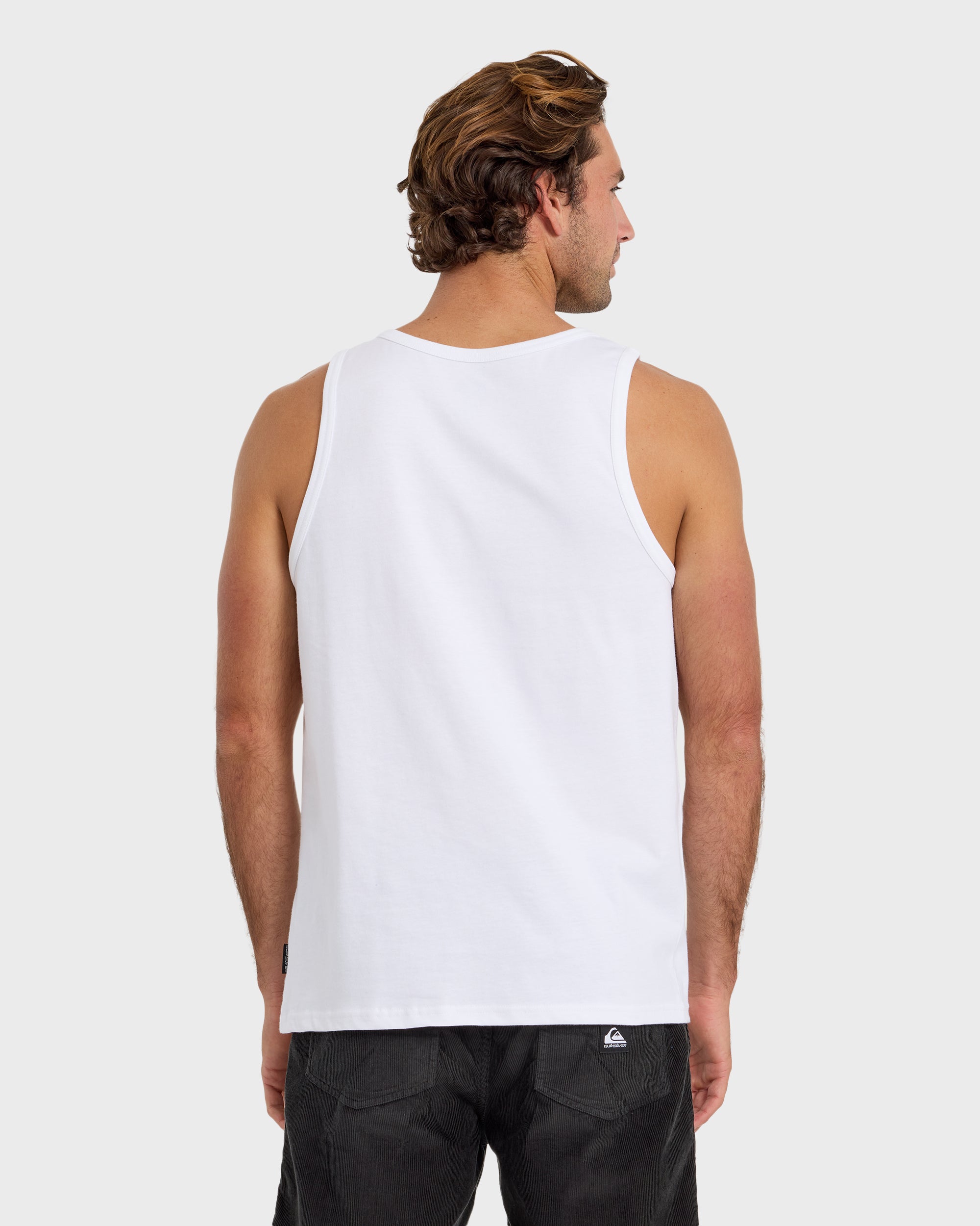 Floater Stripe Tank - White - Image 2