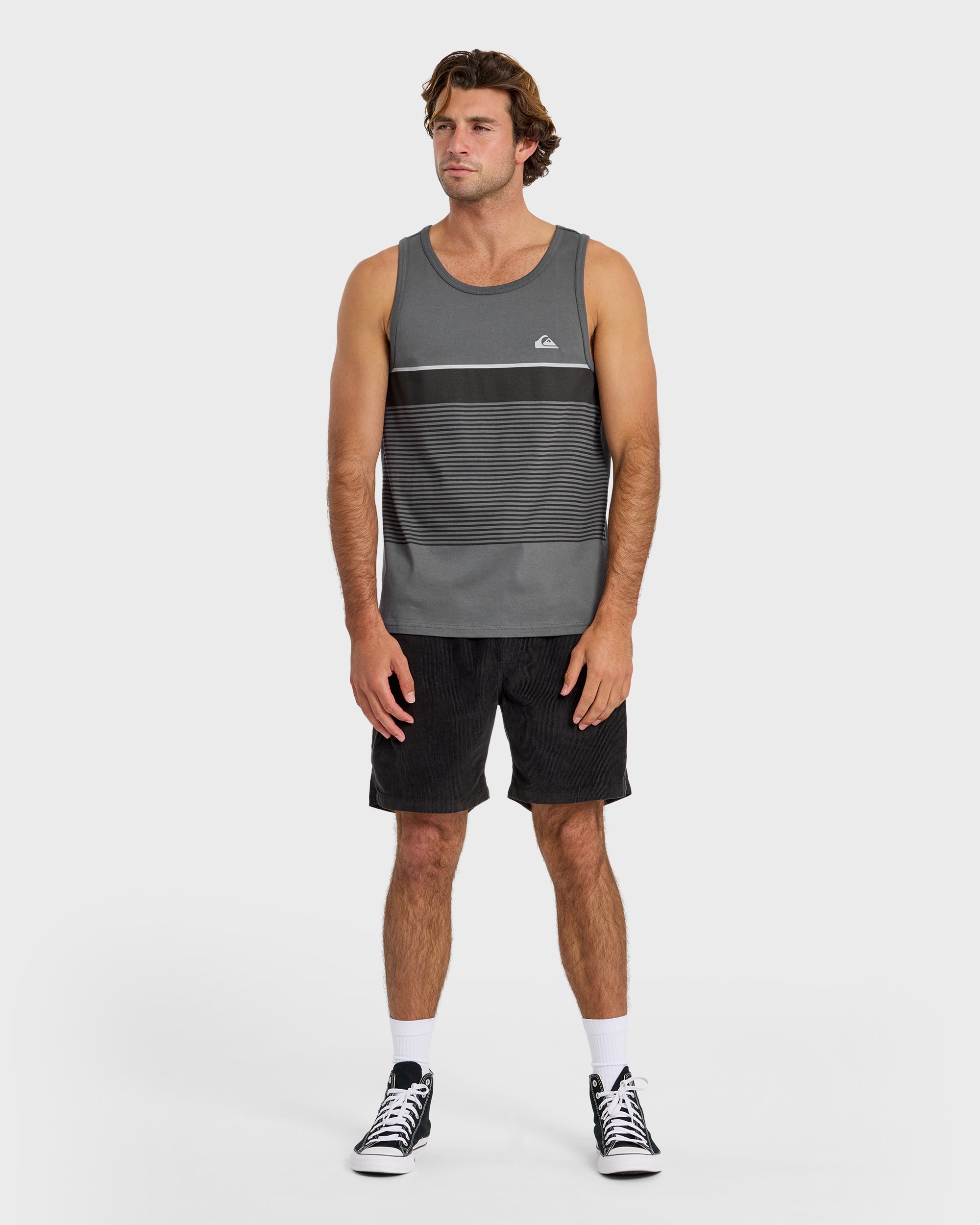 Tijuana Striped Tank - Iron Gate - Image 3