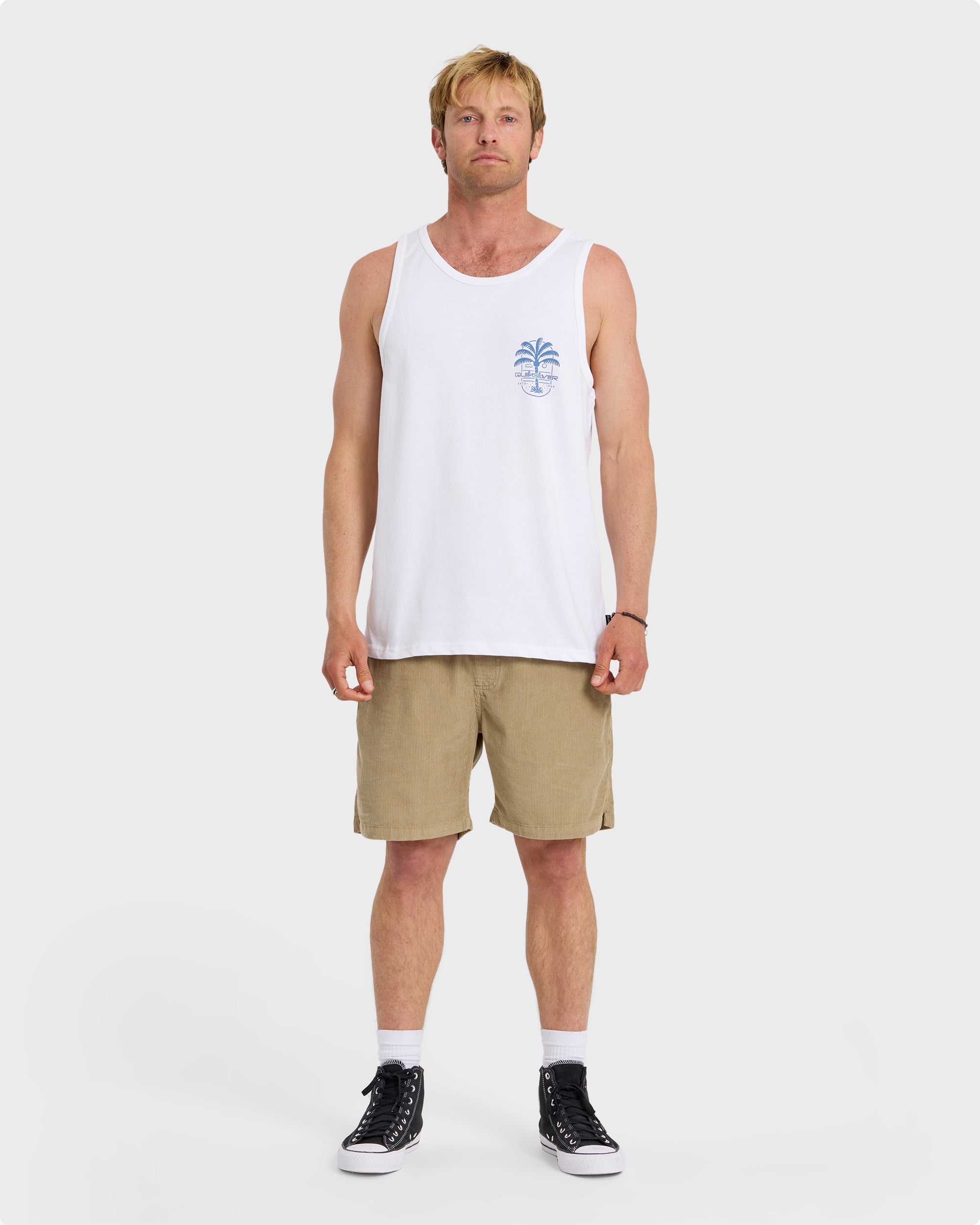 Uno Palm Tank - White - Image 3