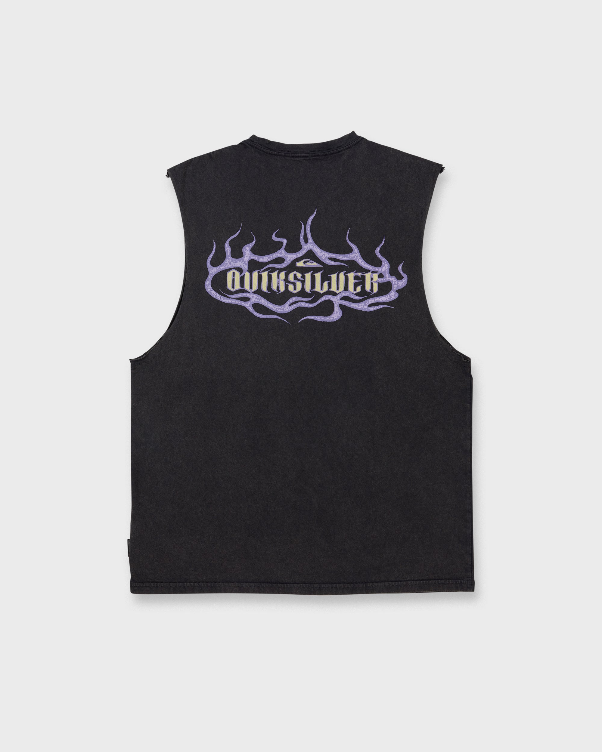 Dark Torch Acid Wash Oversized Tank - Phantom - Image 7