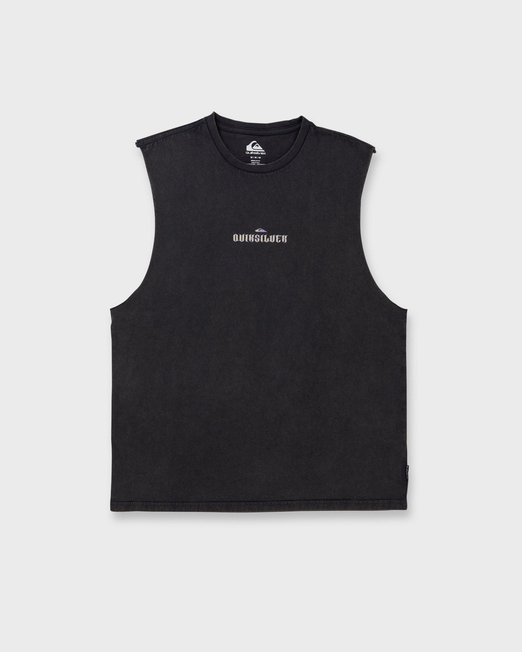 Dark Torch Acid Wash Oversized Tank - Phantom - Image 6