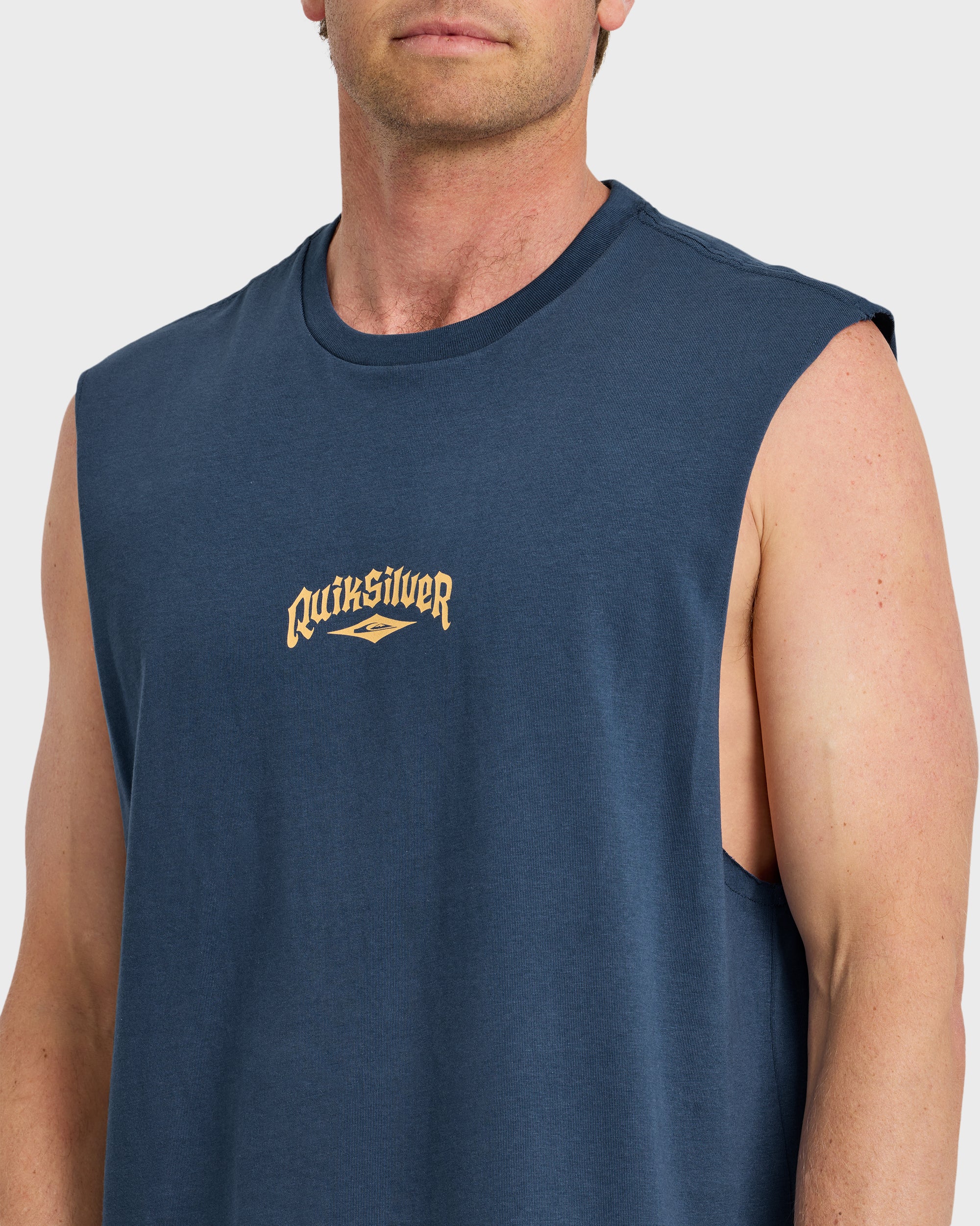 Diamond Arch Oversized Tank - Dark Denim - Image 5