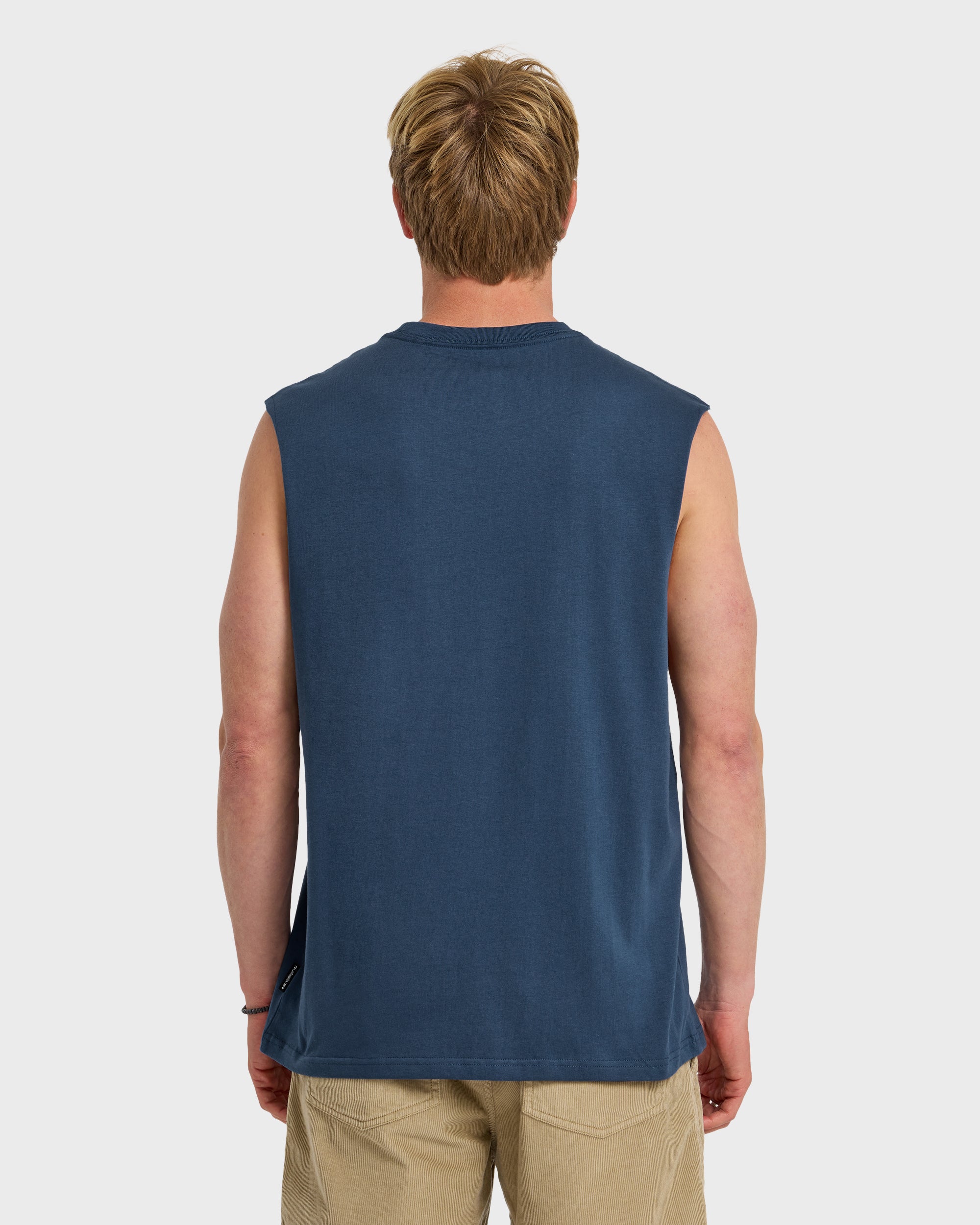 Diamond Arch Oversized Tank - Dark Denim - Image 2