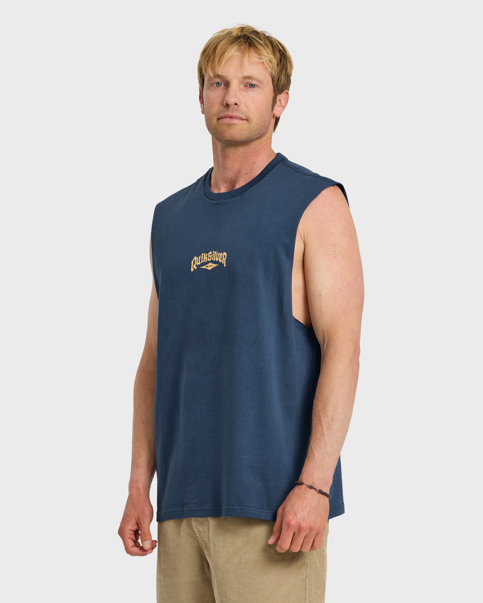 Diamond Arch Oversized Tank - Dark Denim - Image 4