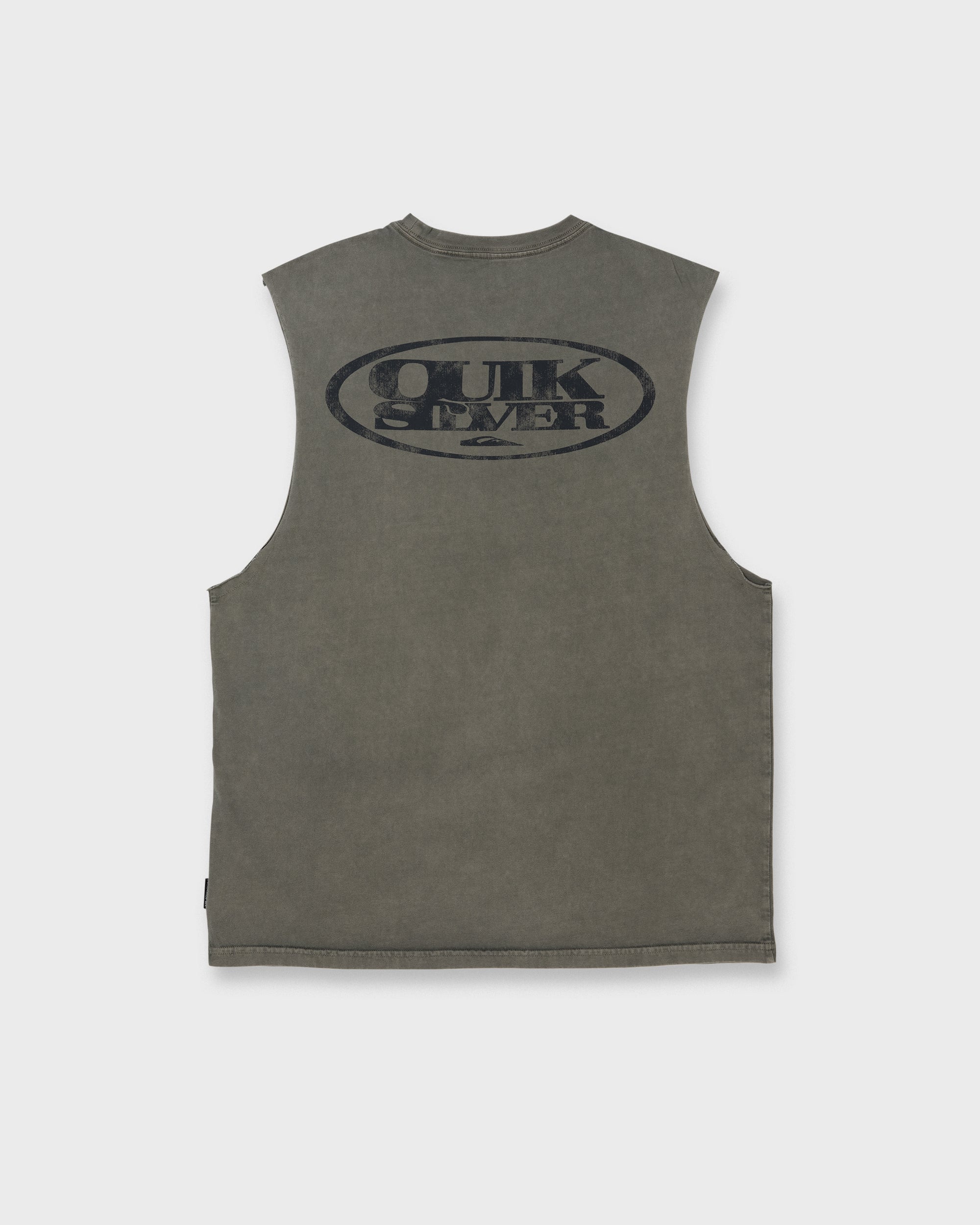 Blends Oversized Acid Wash Tank Top - Grape Leaf - Image 7