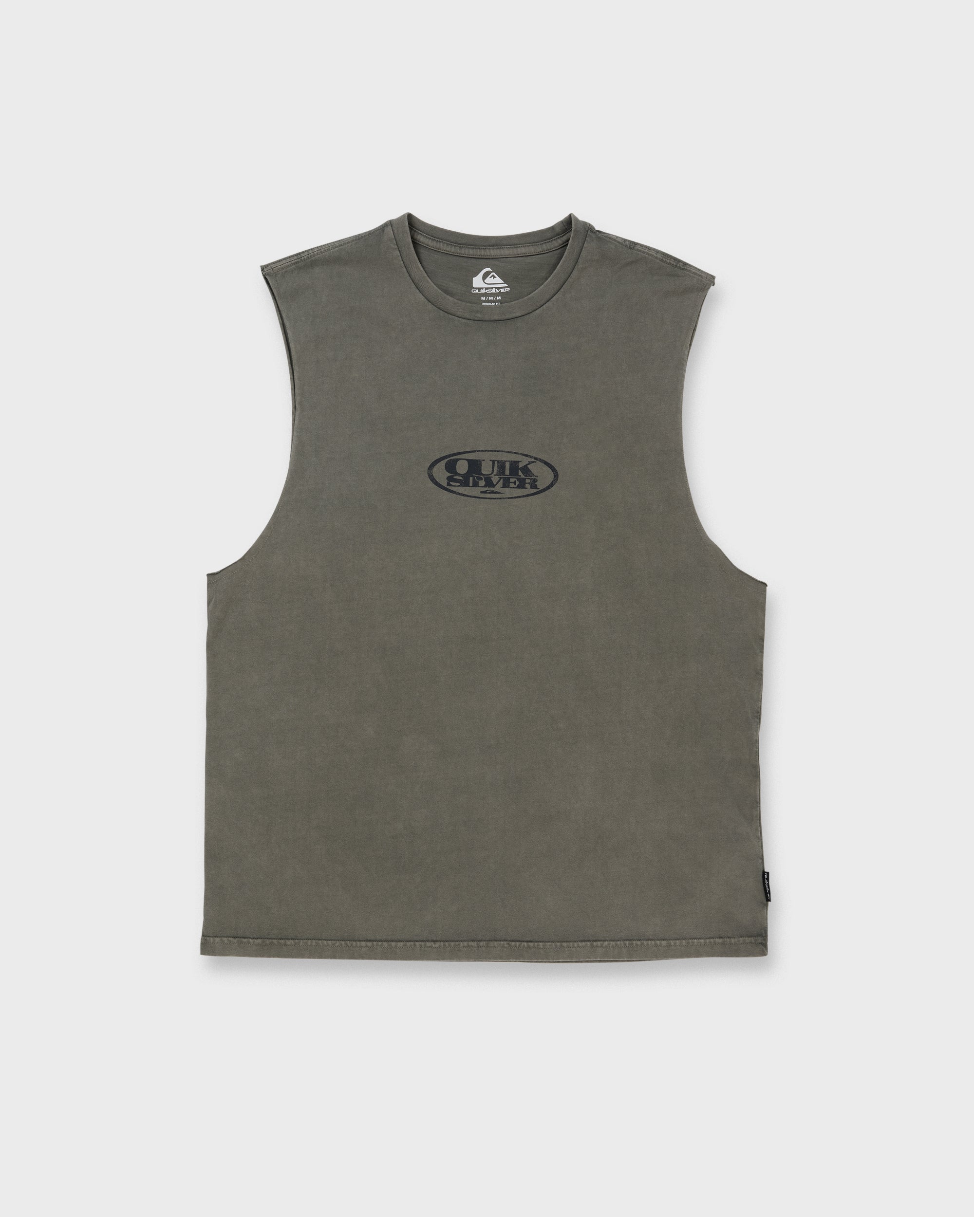 Blends Oversized Acid Wash Tank Top - Grape Leaf - Image 6