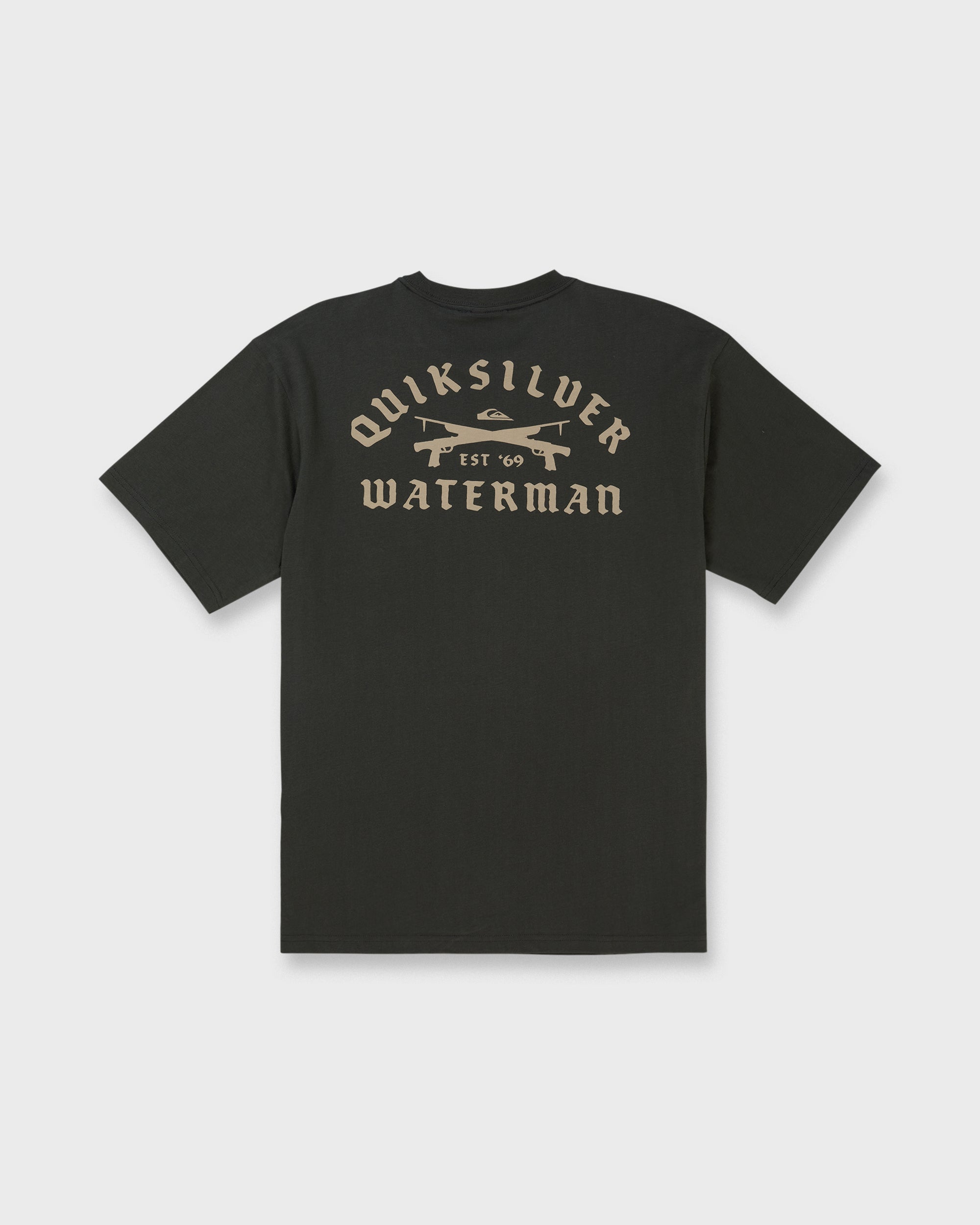 Waterman Speared Sueded Short Sleeve T-Shirt - Phantom - Image 7