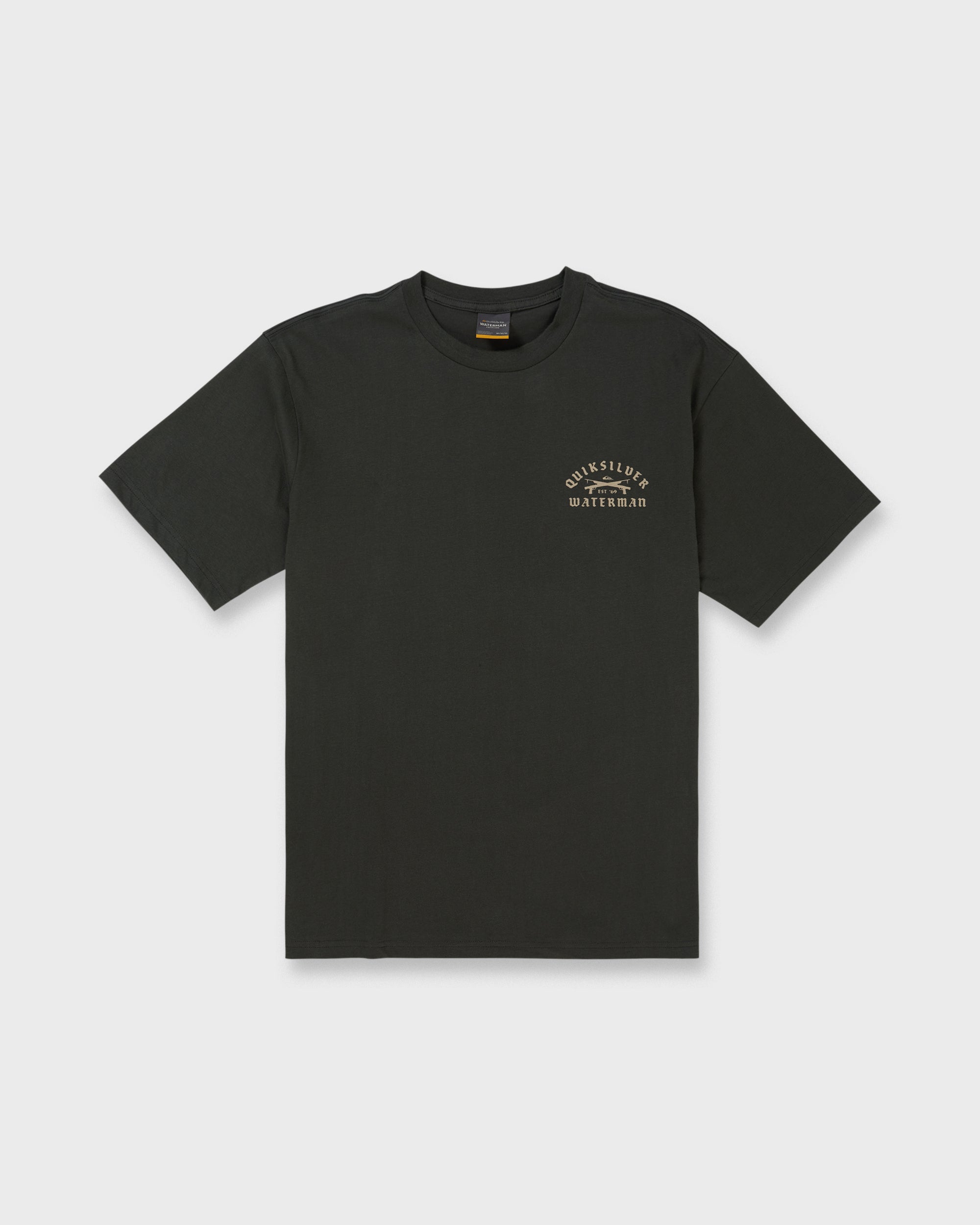 Waterman Speared Sueded Short Sleeve T-Shirt - Phantom - Image 6