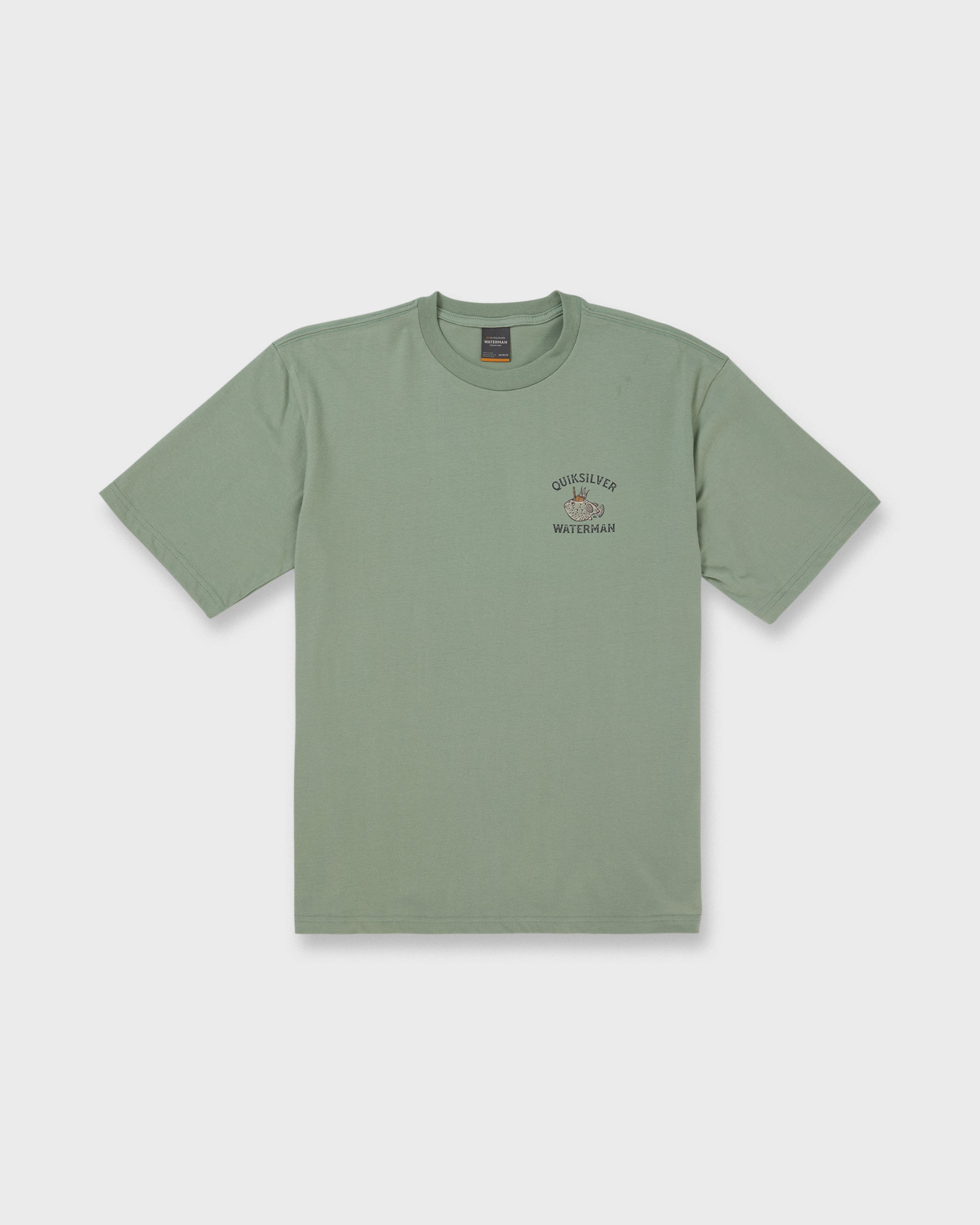 Waterman Mai Tai Time Short Sleeve T?Shirt - Lily Pad - Image 6