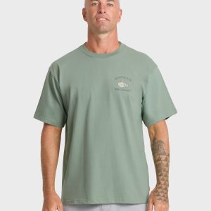 Waterman Mai Tai Time Short Sleeve T?Shirt - Lily Pad