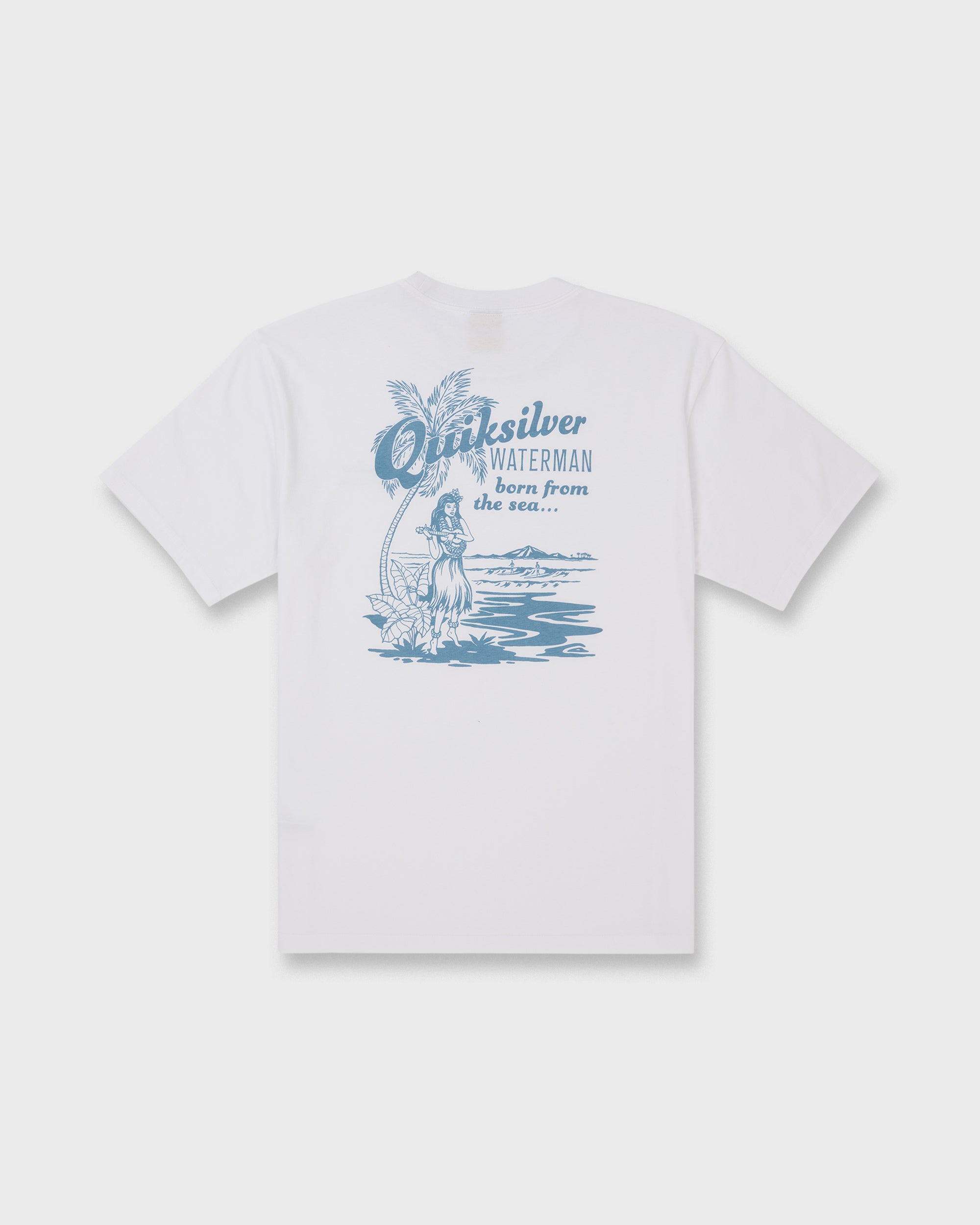 Waterman Lady Ukulele Short Sleeve T-Shirt - White - Image 9